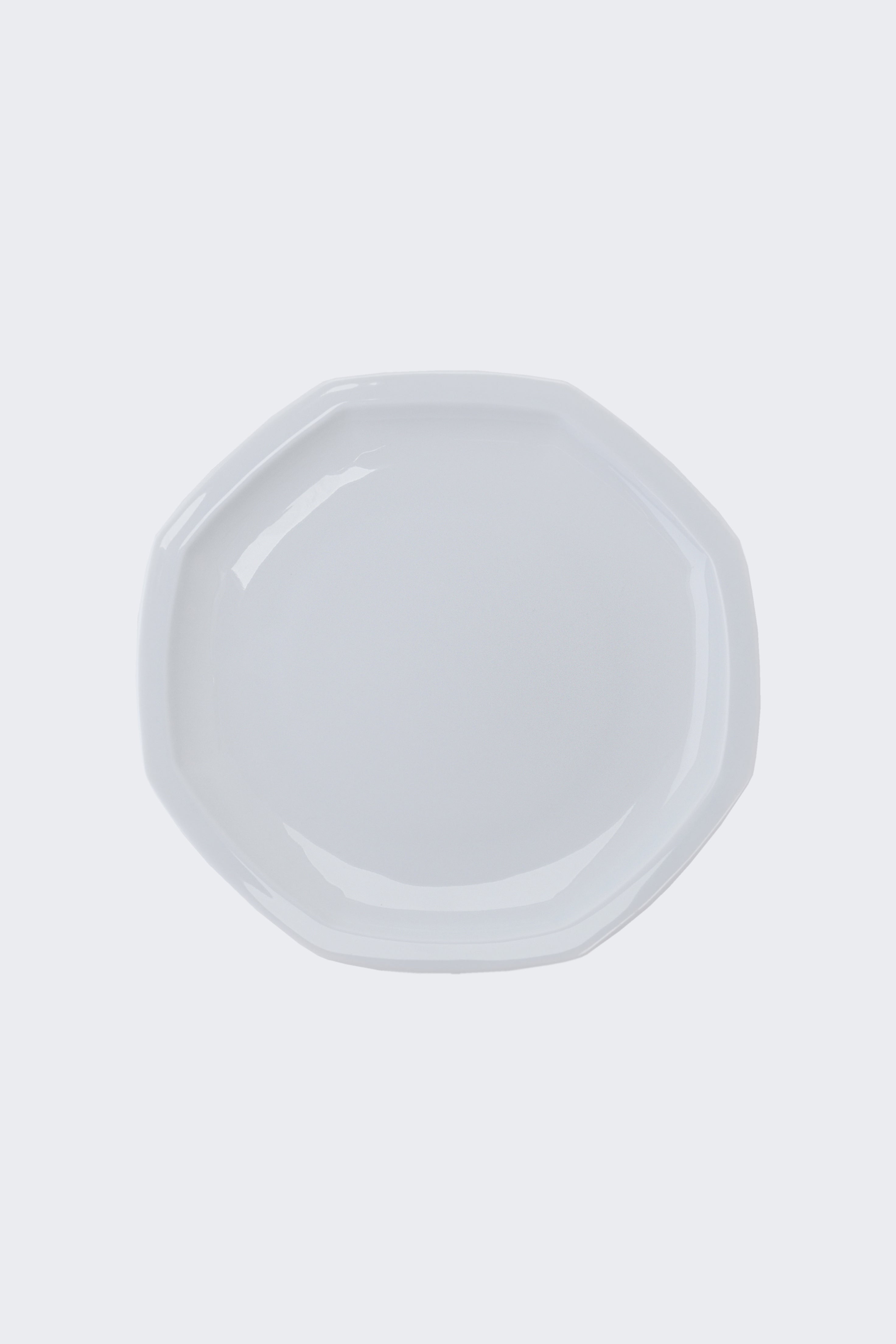 Octangle dinner plate white-Ogre-[interior]-[design]-KIOSK48TH