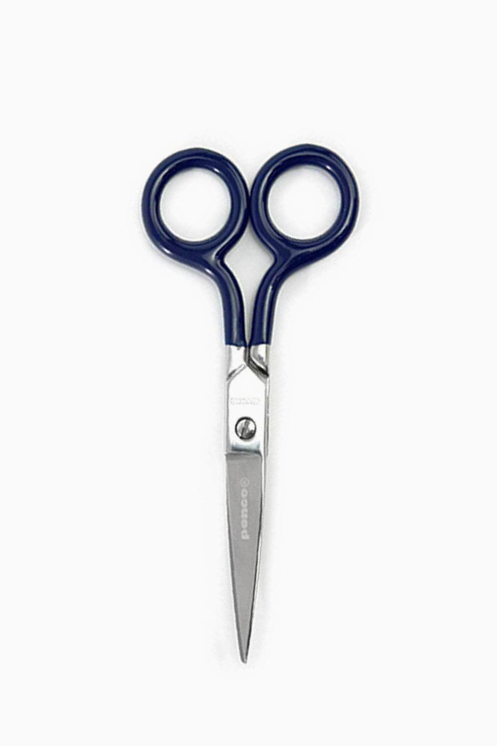 Stainless scissors small navy KIOSK48TH