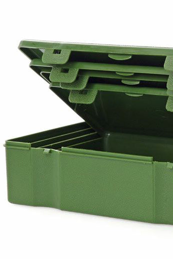 4 x storage container green-Penco-KIOSK48TH