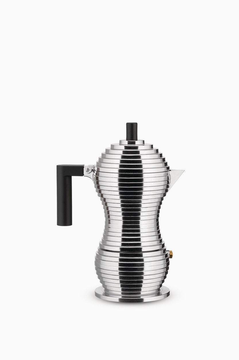 Pulcina espresso maker black 3 cups-Alessi-[interior]-[design]-KIOSK48TH