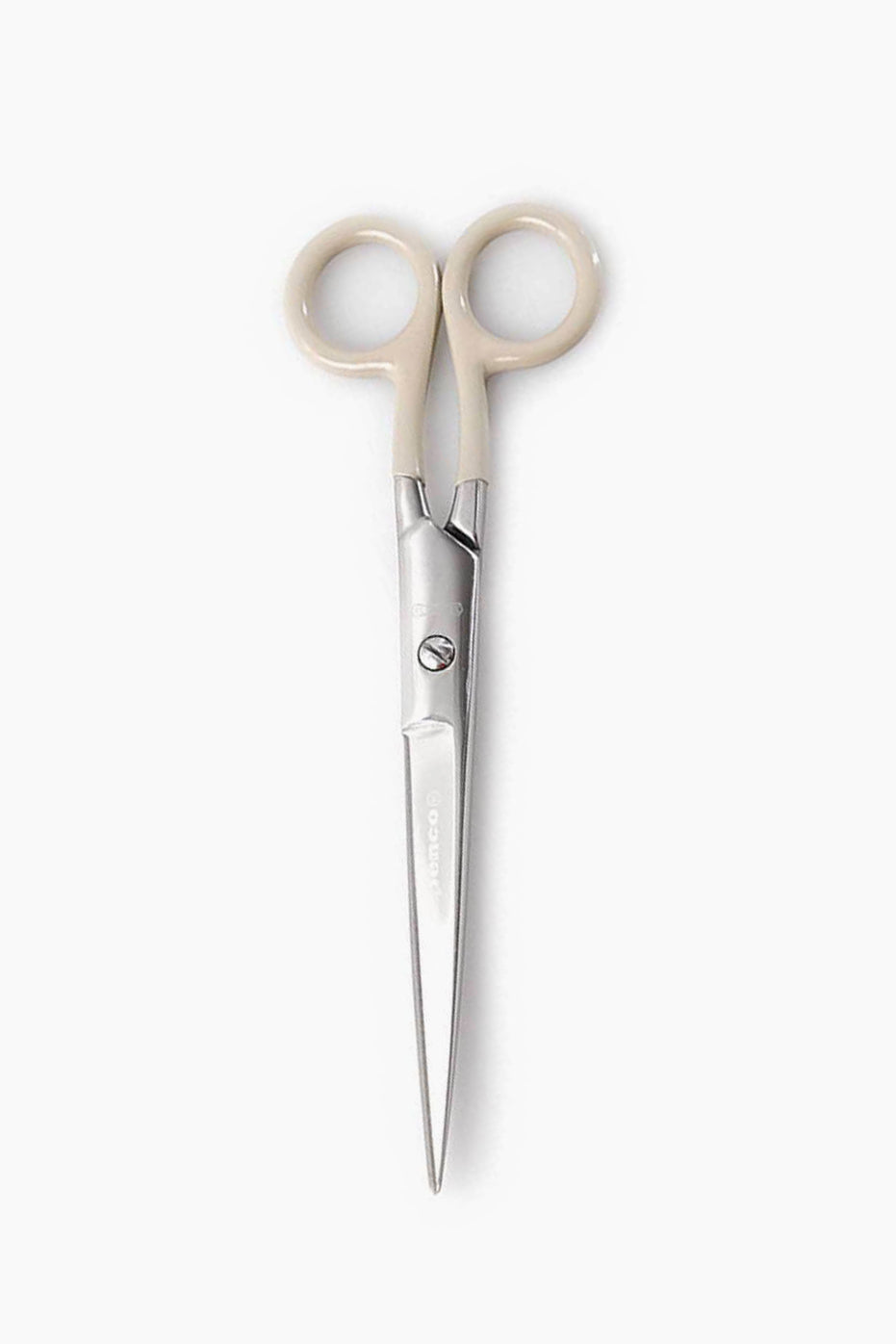 Stainless scissors large ivory-Penco-KIOSK48TH