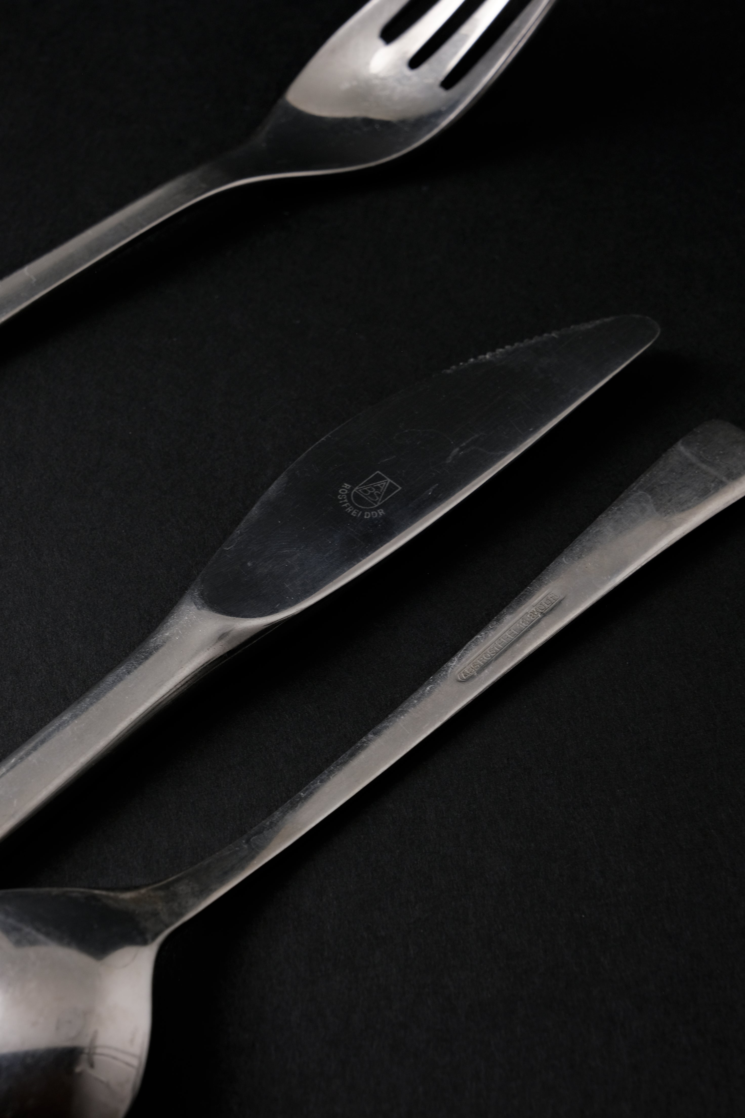 1970s ABS Cutlery Set 24pcs-Vintage-KIOSK48TH