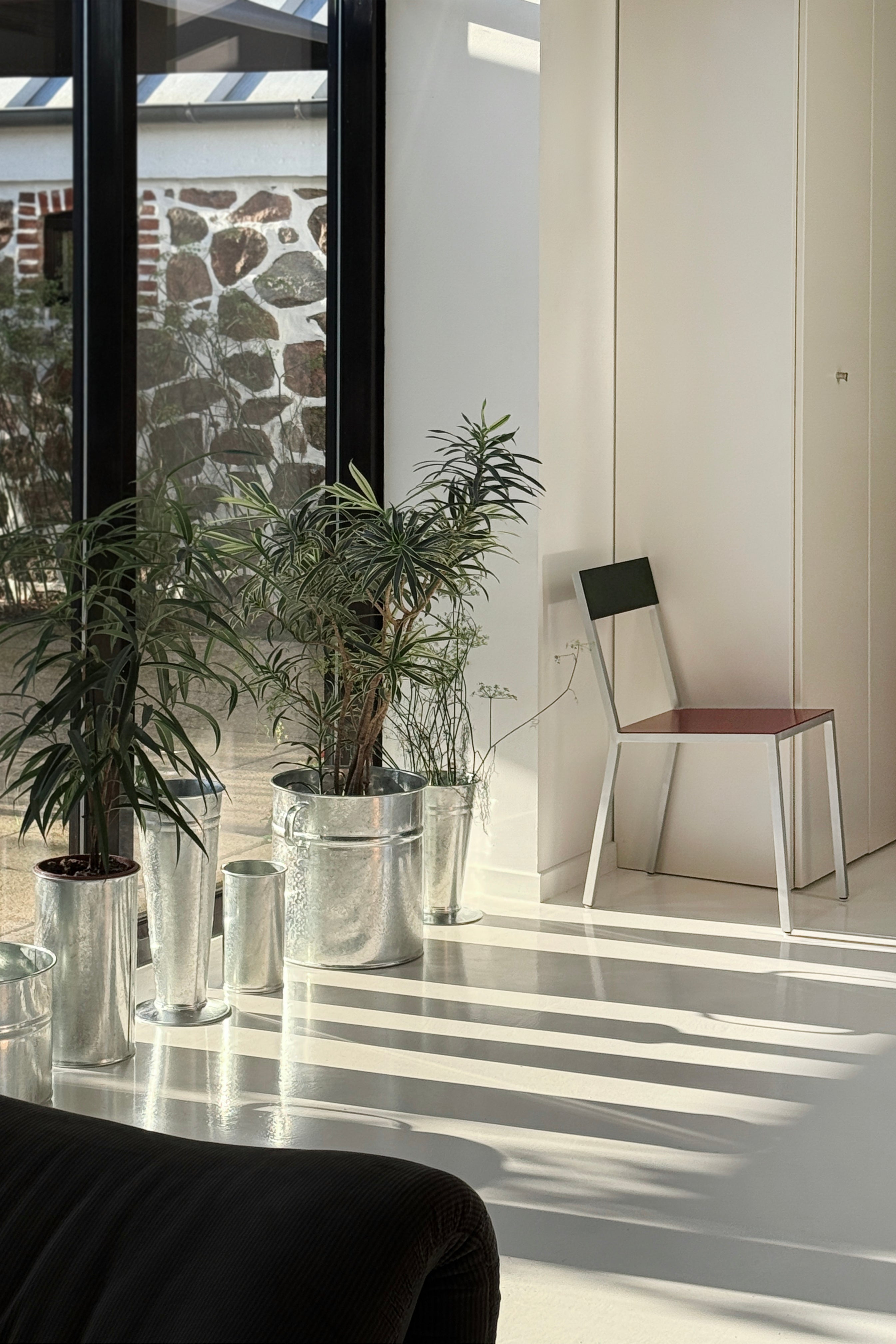 Zink Cylinder Vase 35cm-Objects-KIOSK48TH