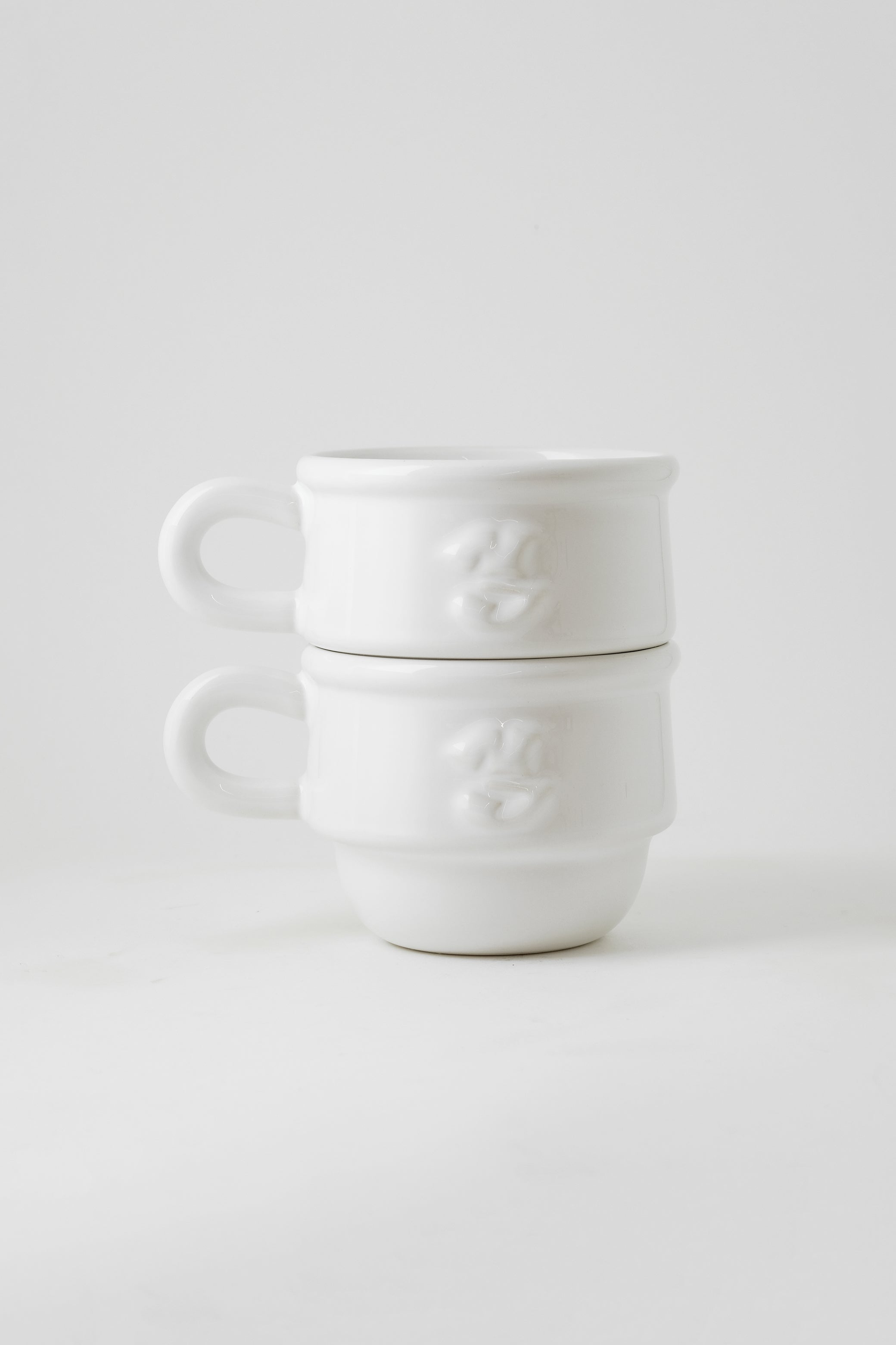 2 x Kantine cup white-NIKO JUNE-KIOSK48TH