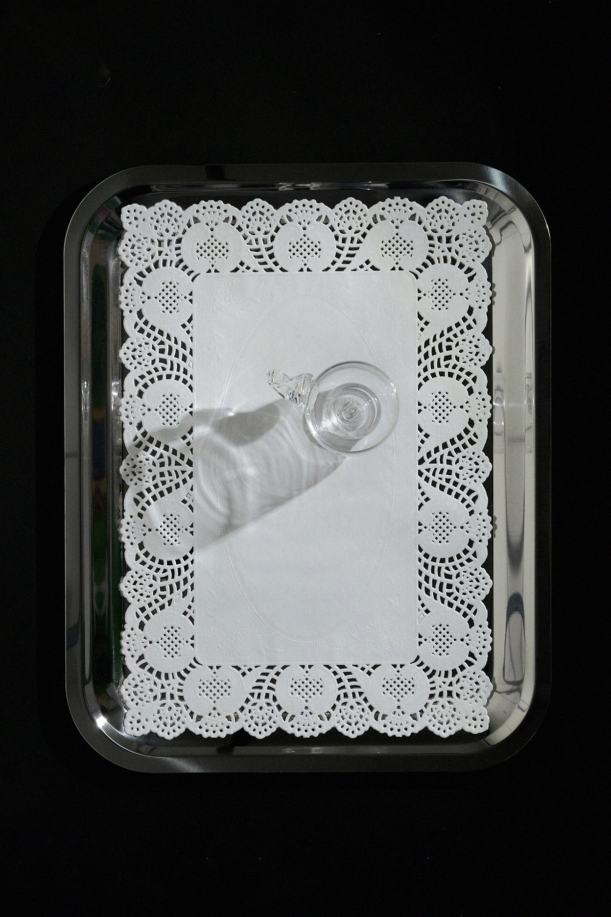 20 x Rectangular Paper Doilies-Inox-KIOSK48TH