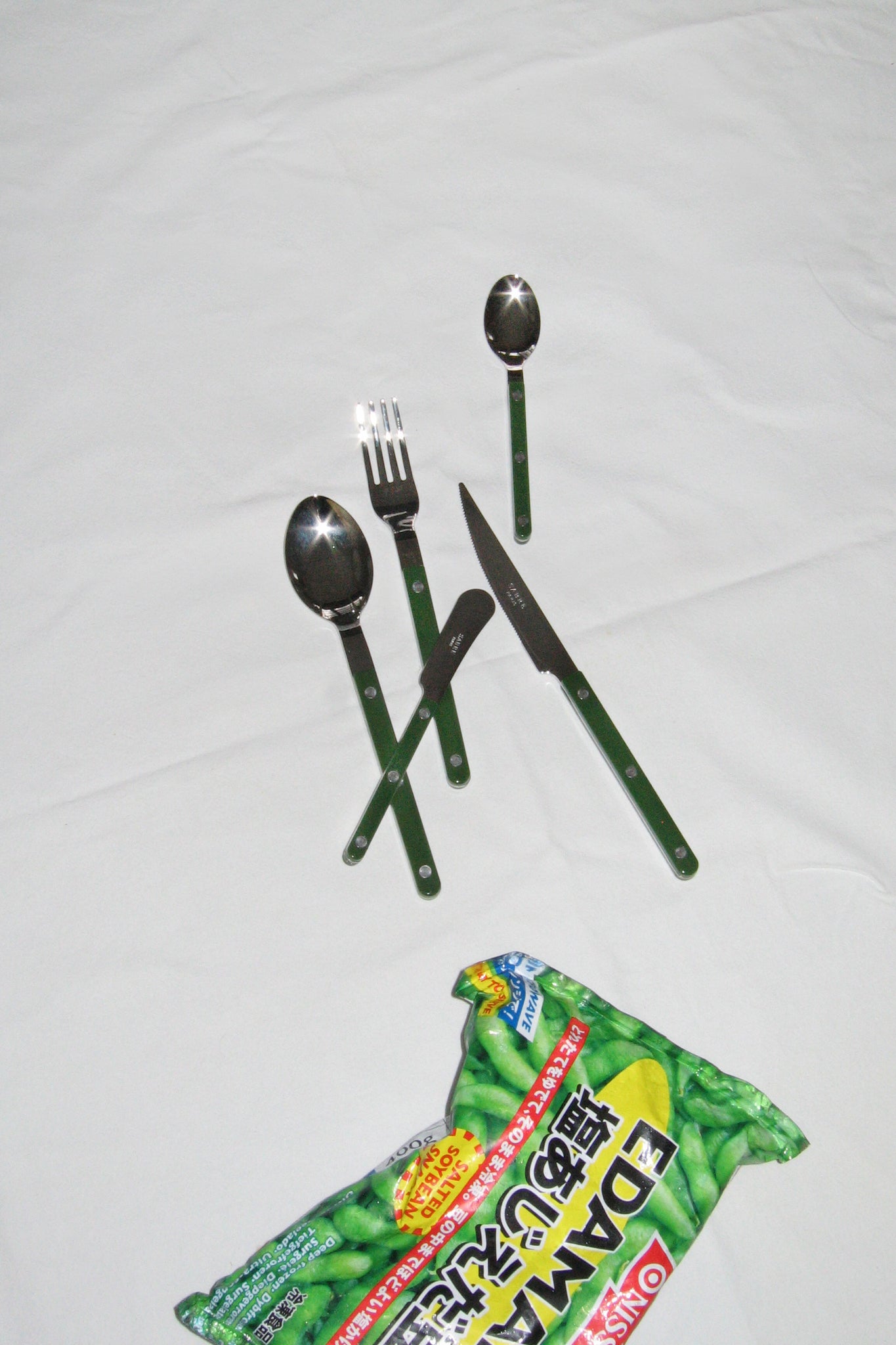 Bistrot cutlery green-Sabre Paris-KIOSK48TH