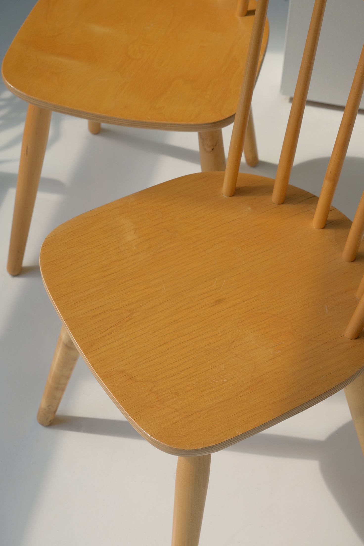 4 x Birch Chair-Vintage-KIOSK48TH