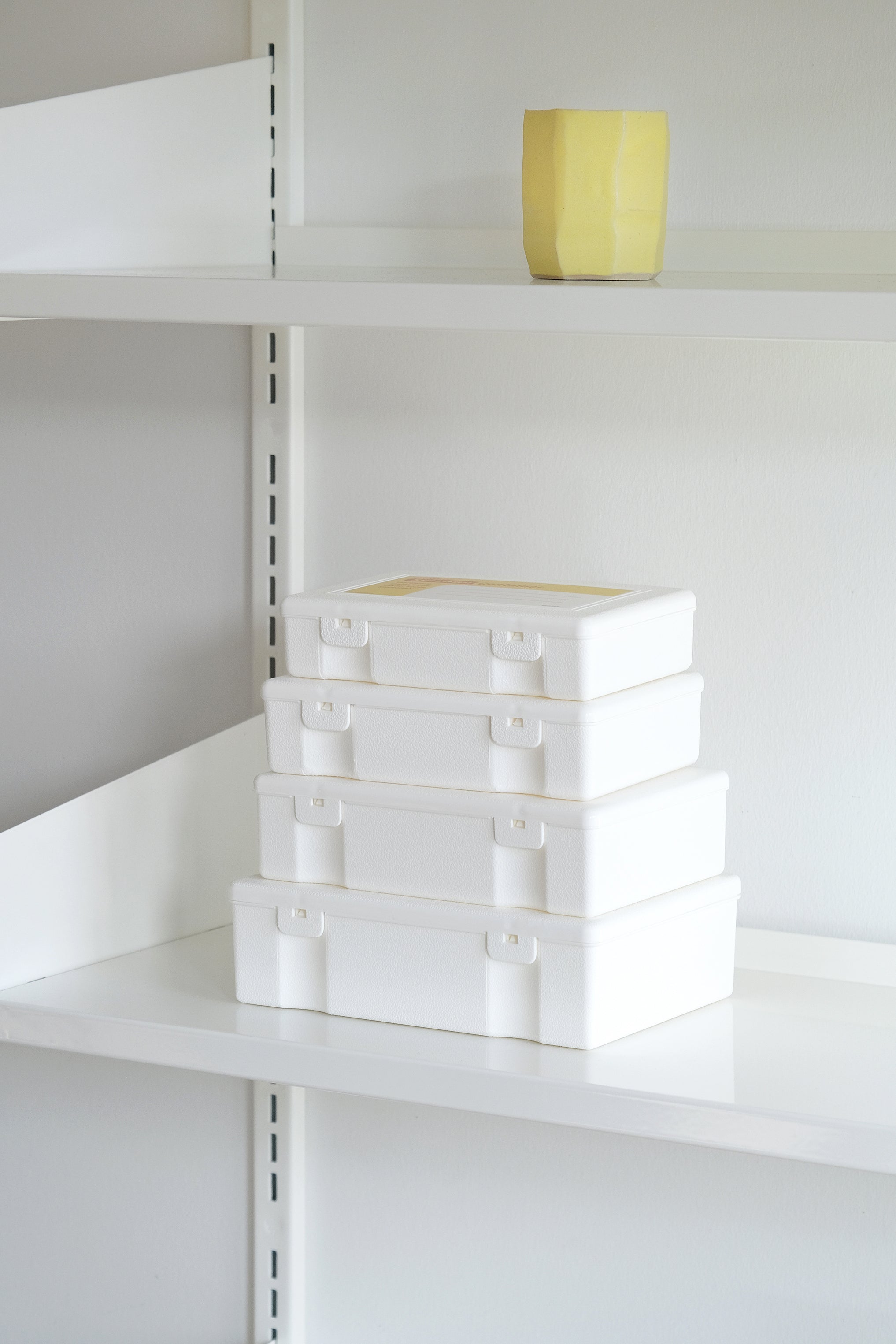 4 x storage container white-Penco-KIOSK48TH
