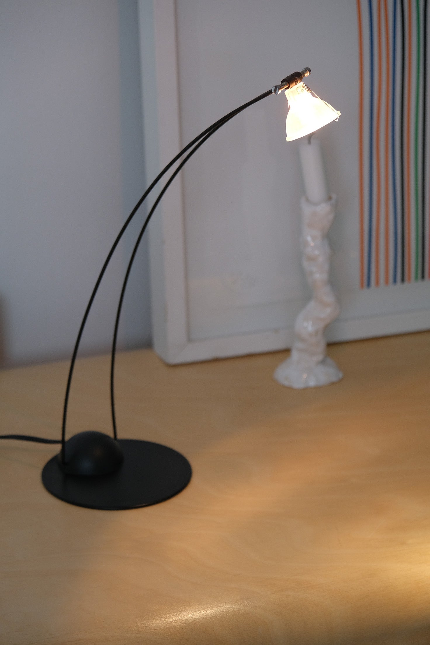80s Arc Table Lamp-Vintage-KIOSK48TH