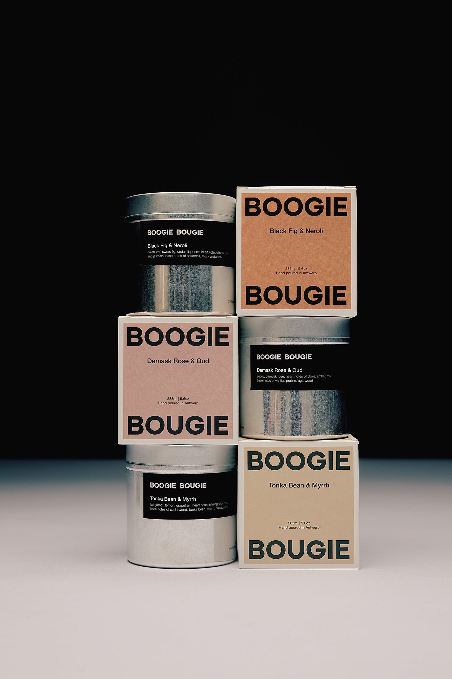 Scented Candle Tonka Bean & Myrrh-Boogie Bougie-KIOSK48TH