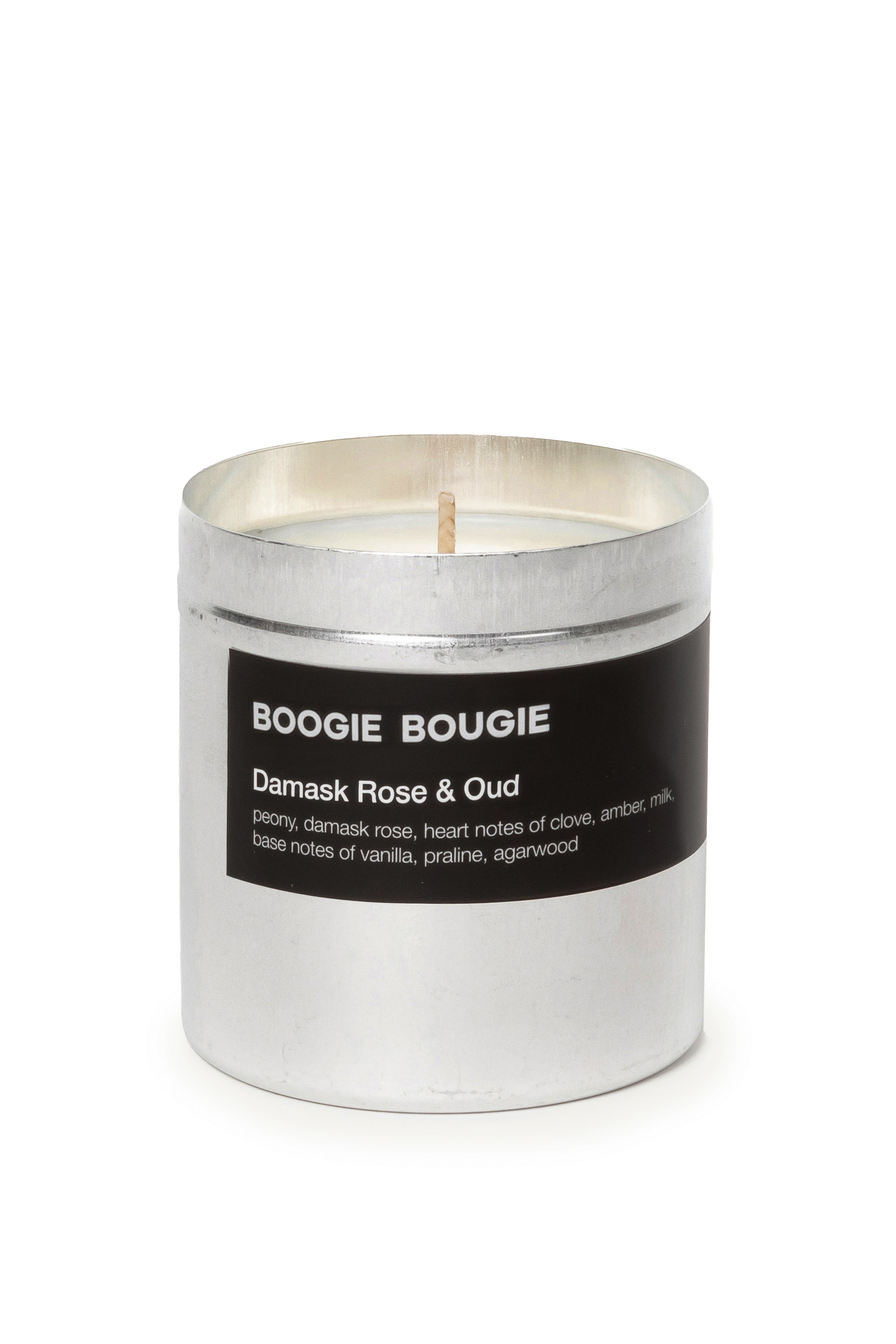 Scented Candle Damask Rose & Oud-Boogie Bougie-KIOSK48TH
