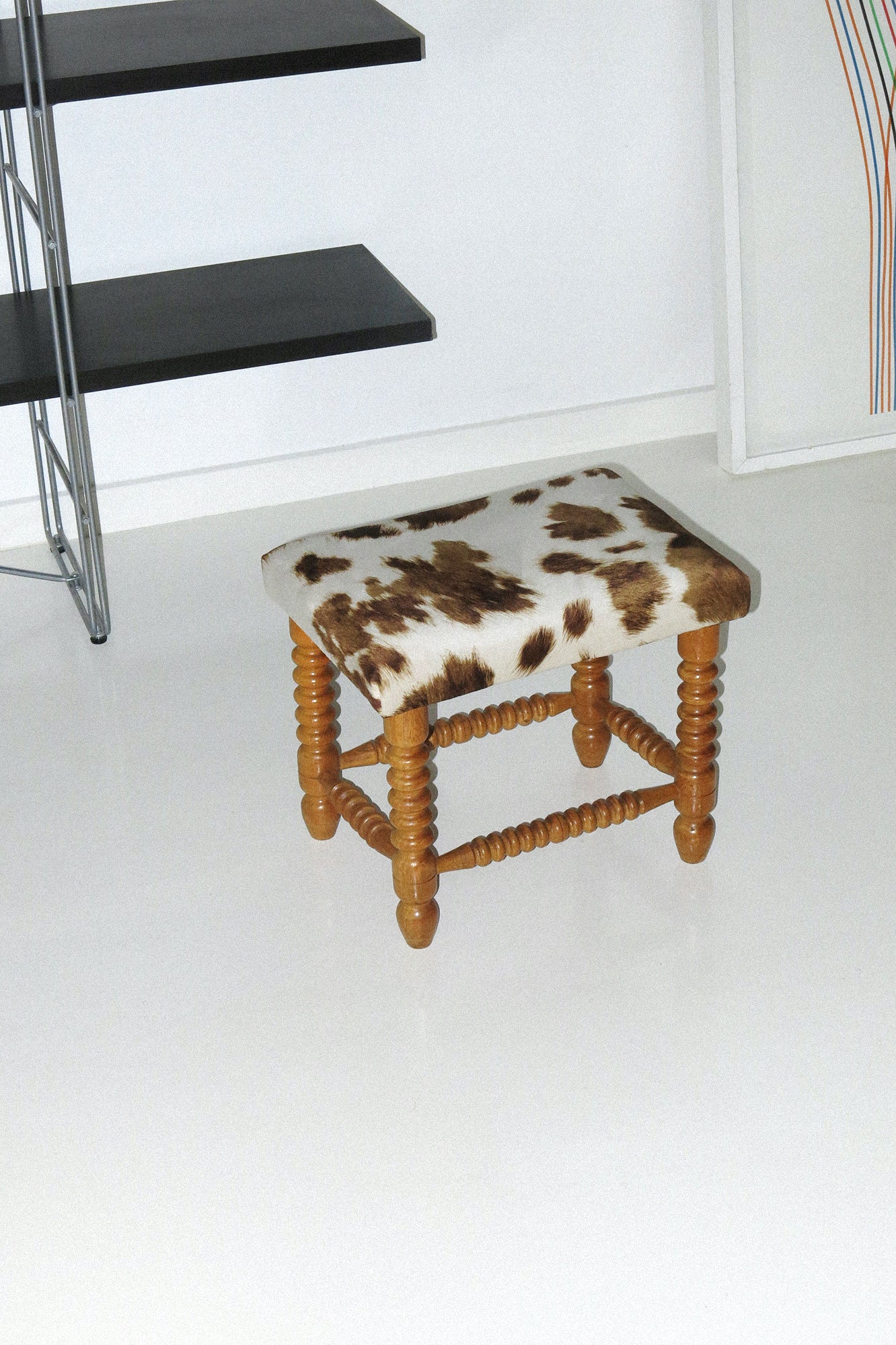 Cow Footstool-Vintage-KIOSK48TH