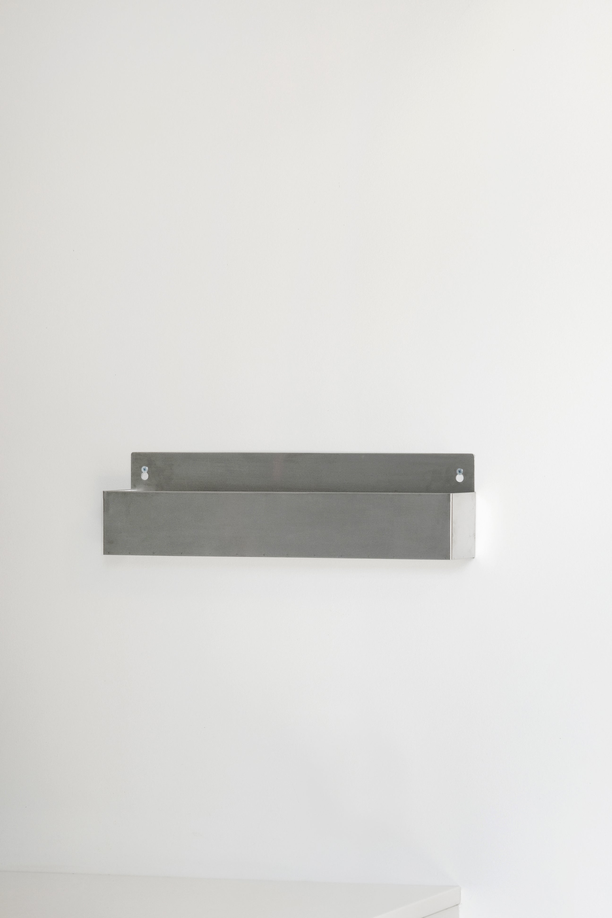 Wall shelf steel 56cm-Inox-KIOSK48TH