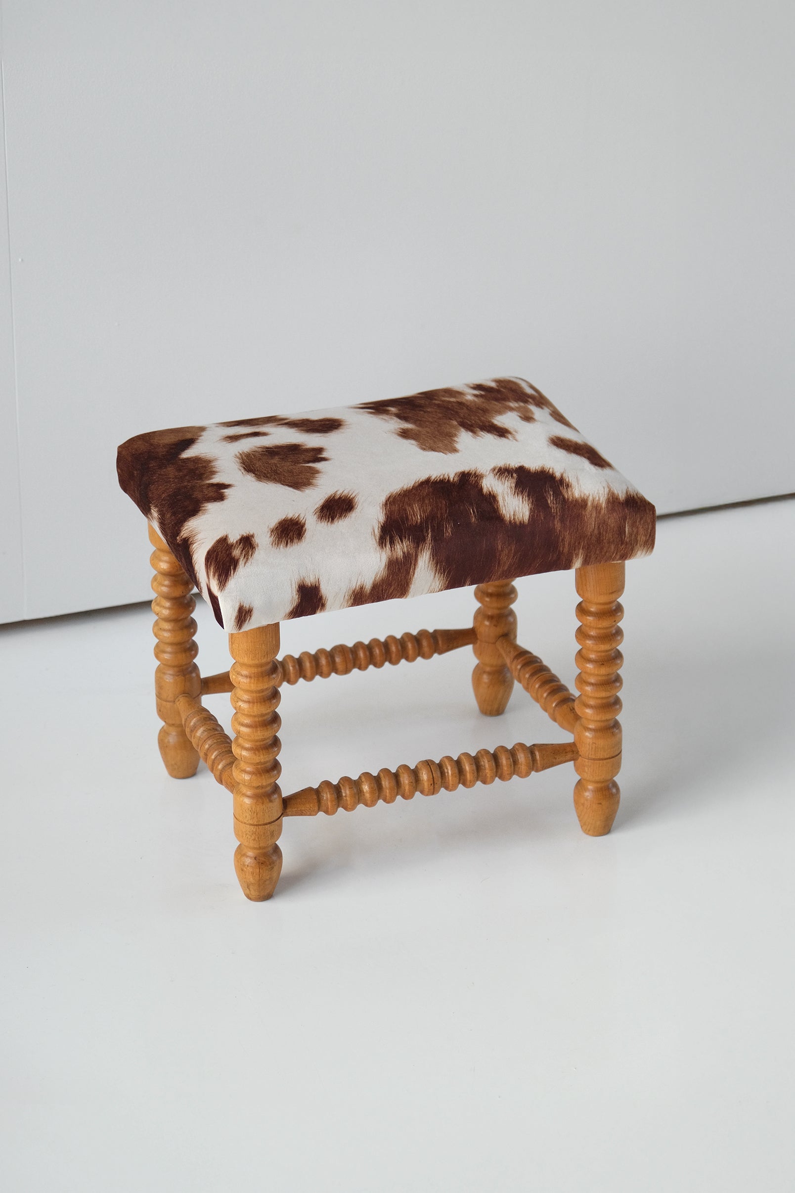 Cow Footstool