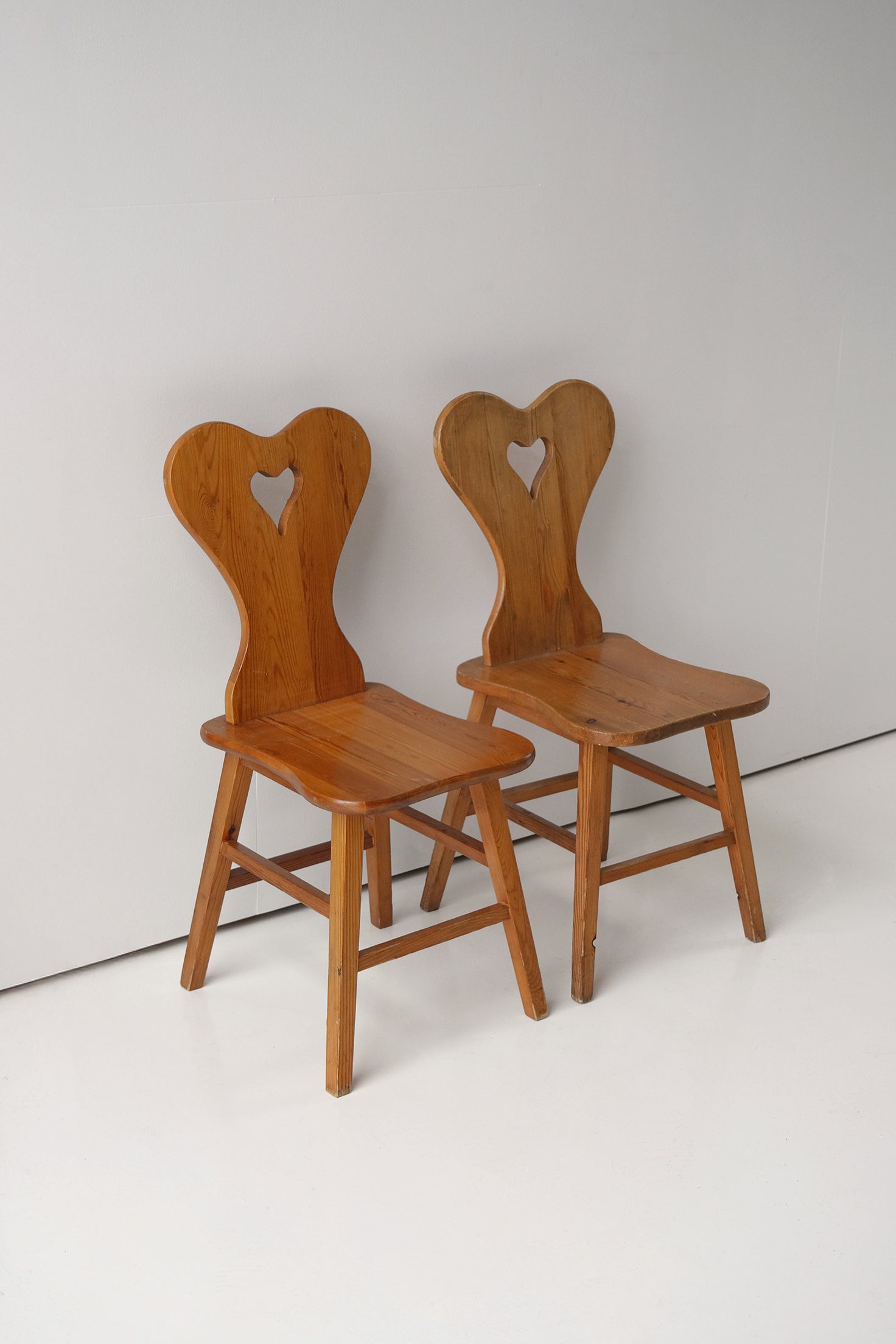 70s Pine Chairs Set of 2-Vintage-KIOSK48TH
