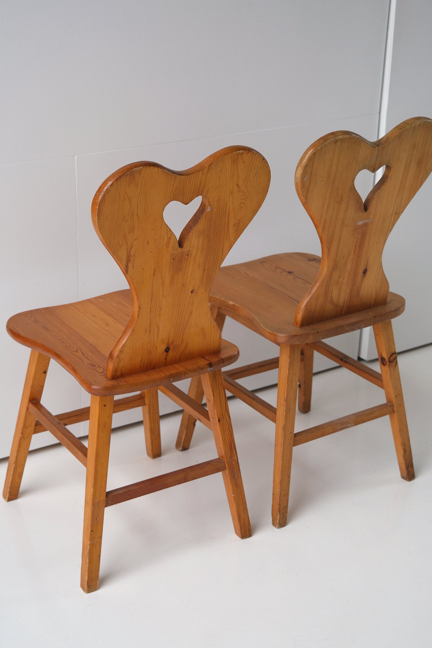70s Pine Chairs Set of 2-Vintage-KIOSK48TH