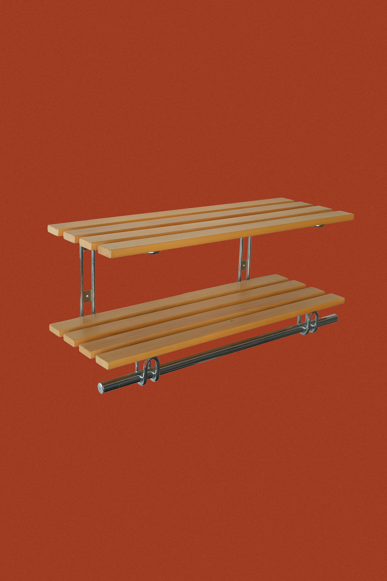 Beech Chrome Rack