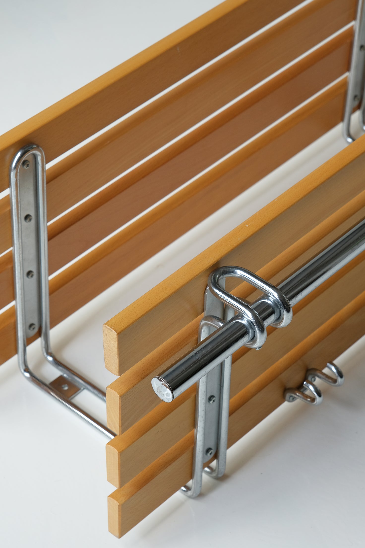 Beech Chrome Rack