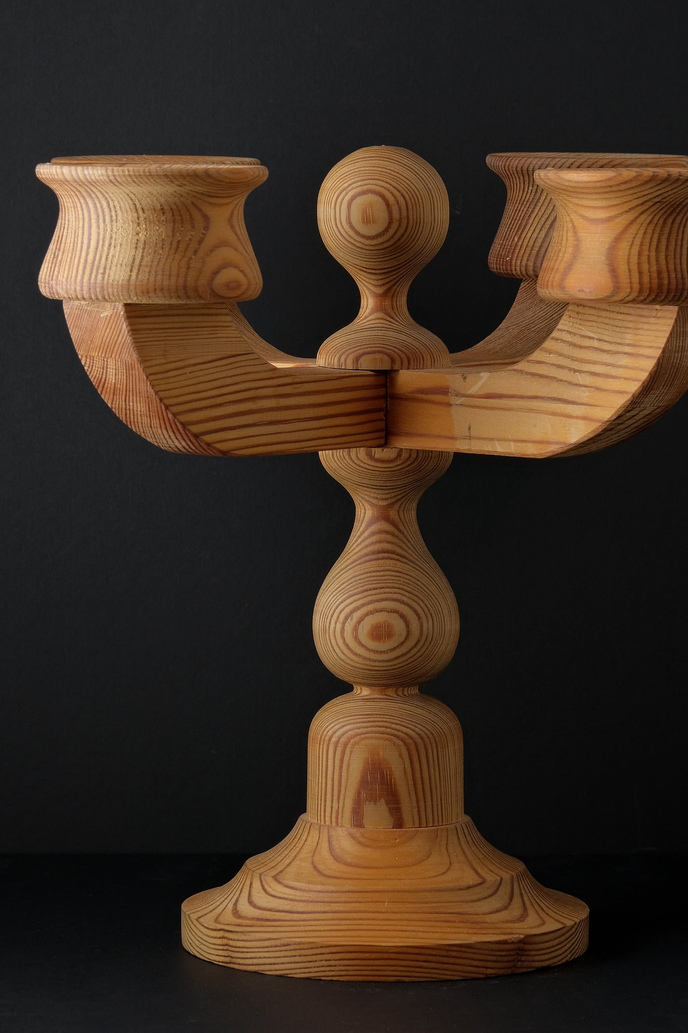 Pine Candle Holder