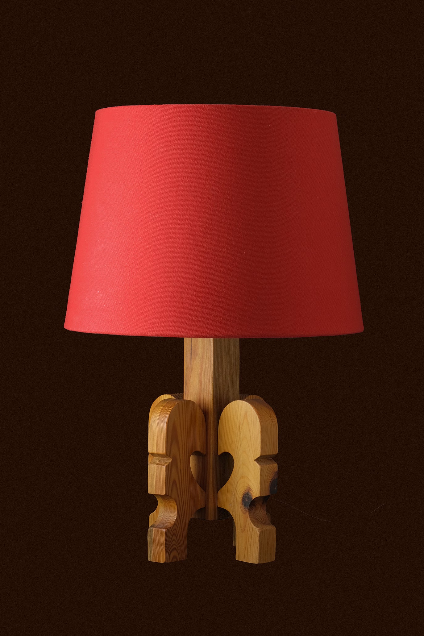 Bordlampe Fyrretræ