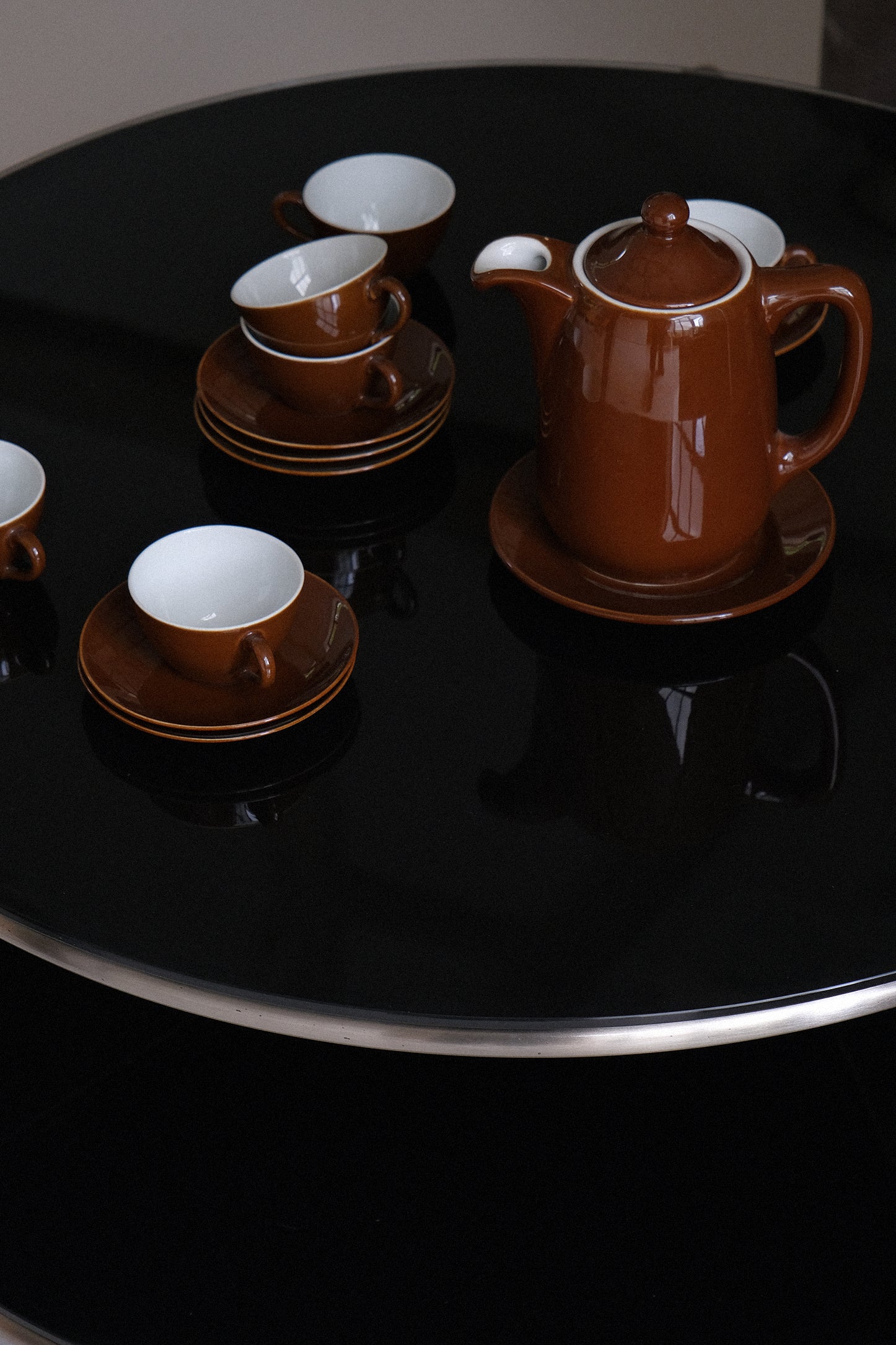 Brunt Kaffesel