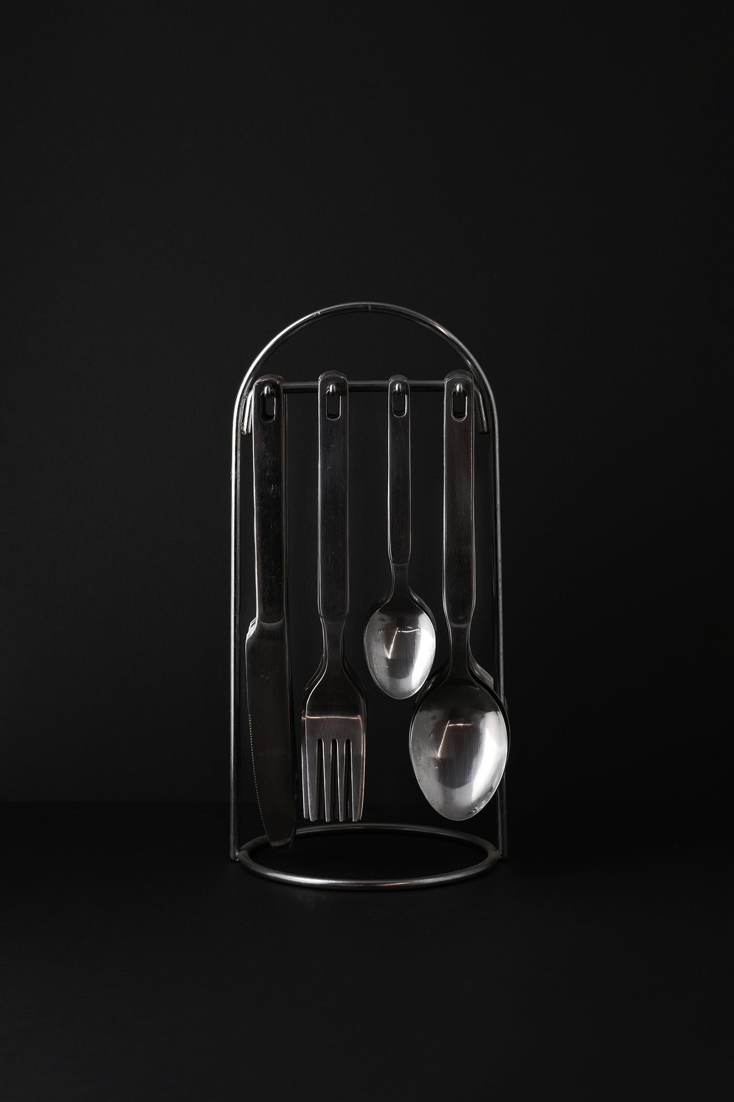 Hanging Cutlery Set 48pcs-Vintage-KIOSK48TH