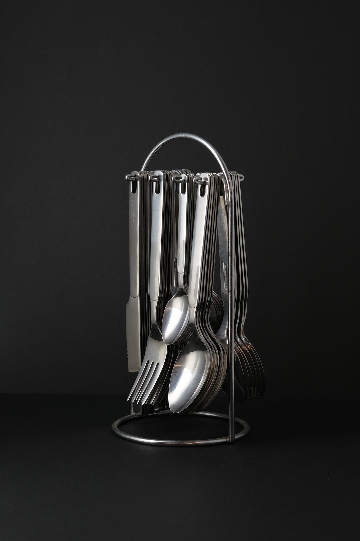 Hanging Cutlery Set 48pcs-Vintage-KIOSK48TH