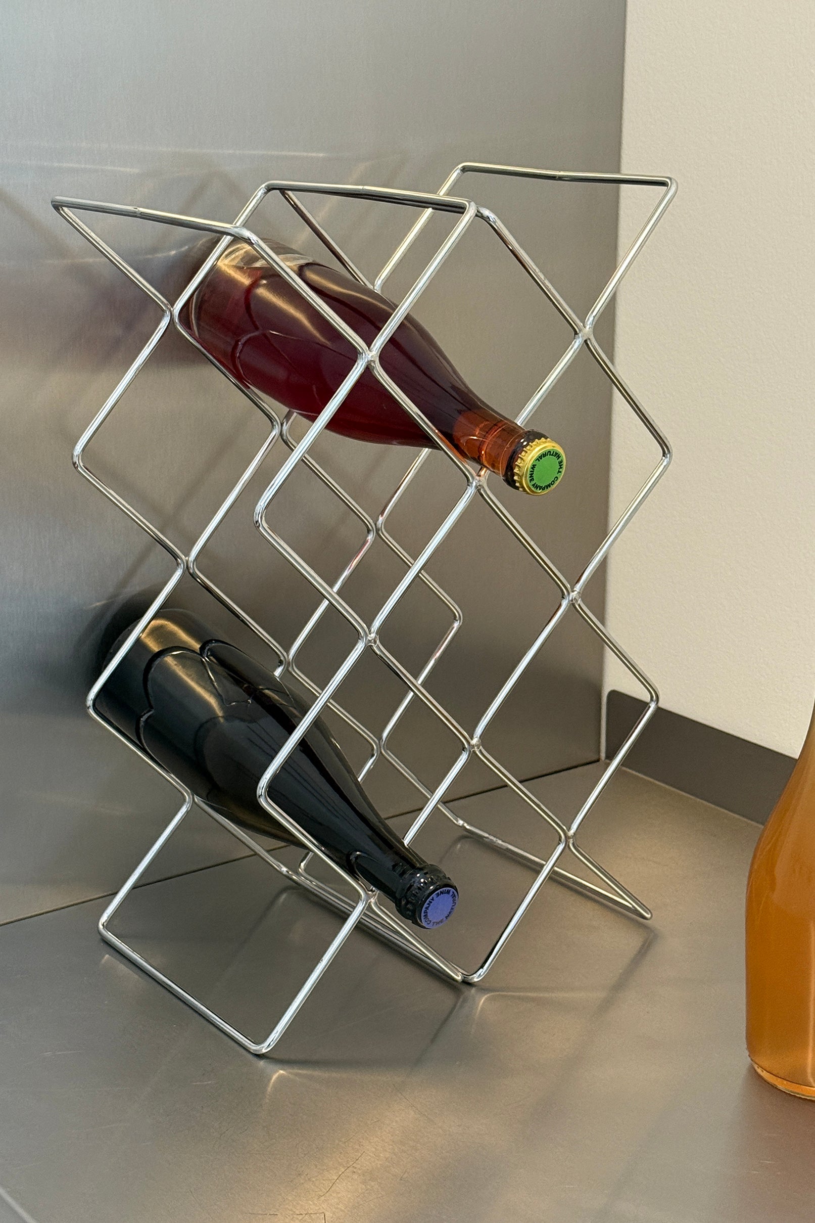 Chrome Vine Rack