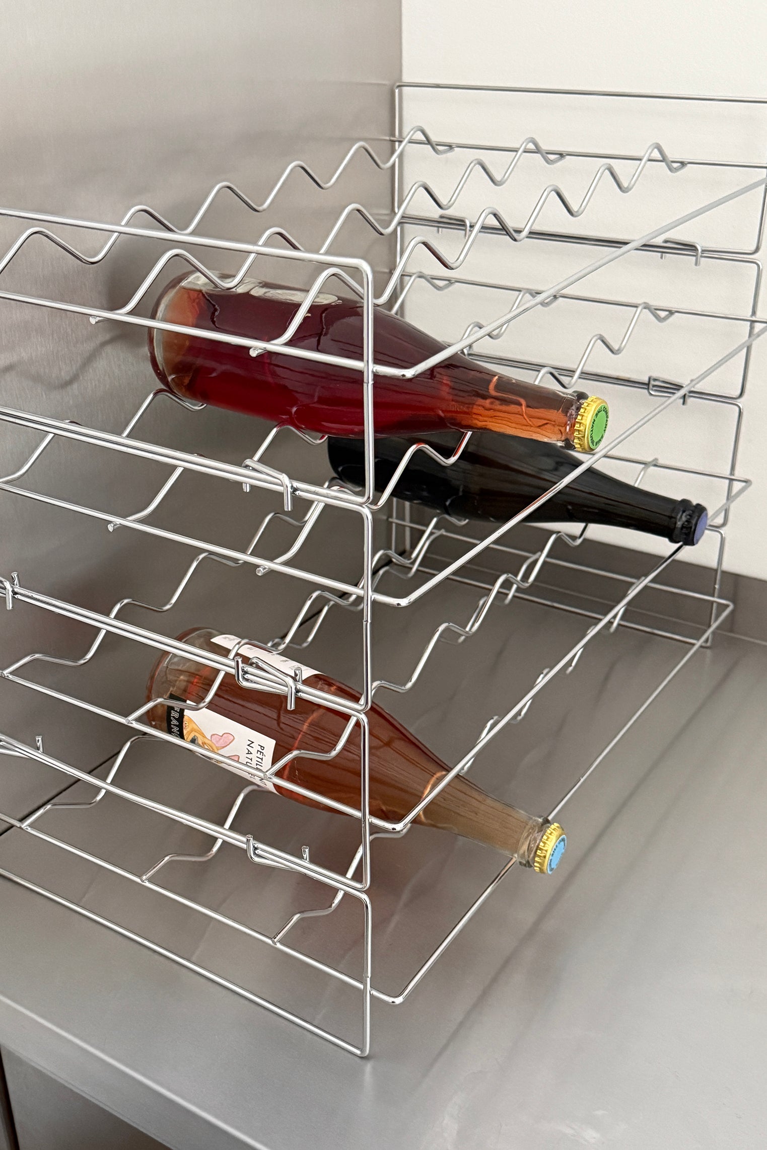 Chrome Vine Rack