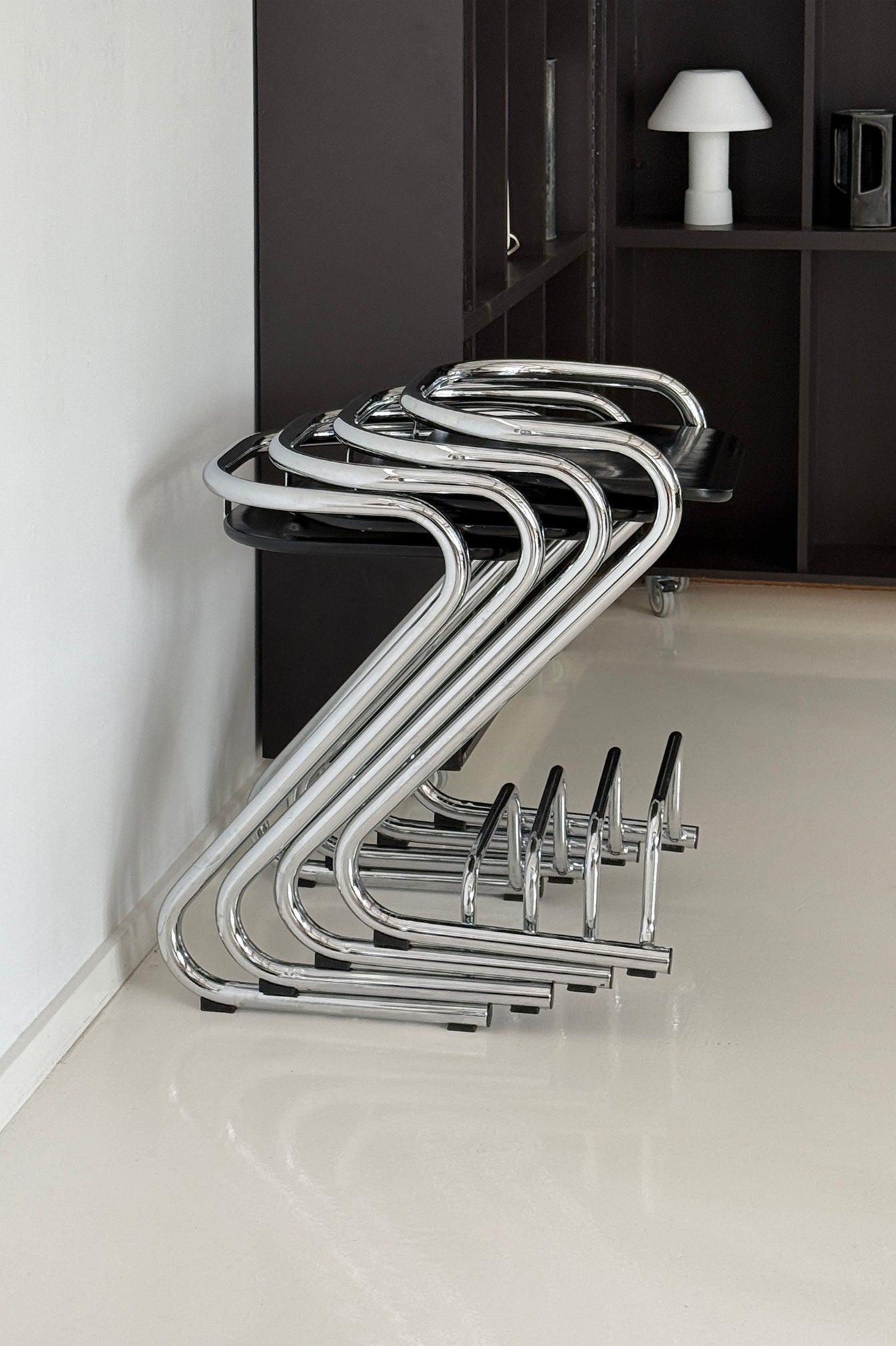 4 x S70-3 Bar Stool by Börge Lindau & Bo Lindekrantz