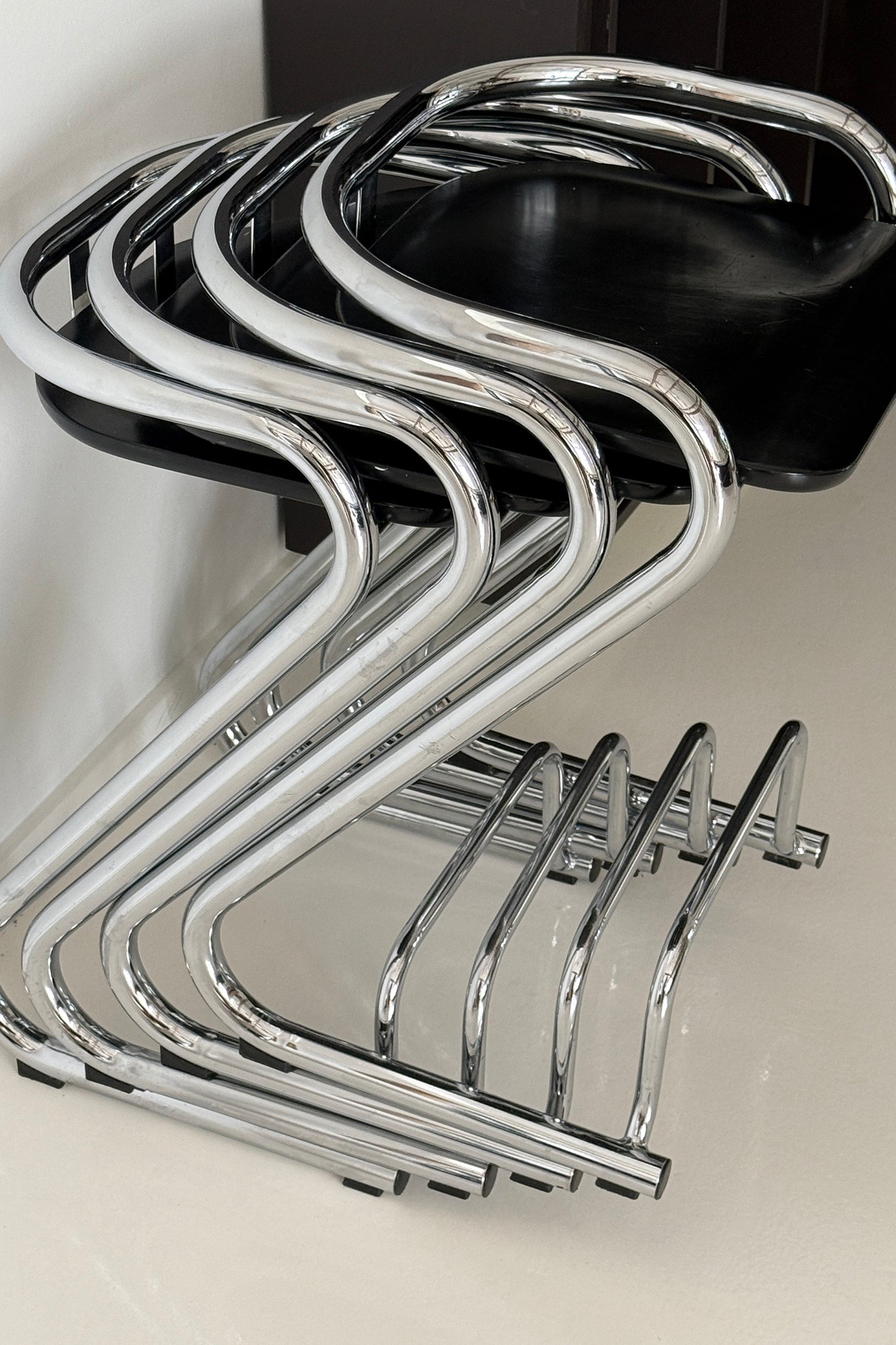 4 x S70-3 Bar Stool by Börge Lindau & Bo Lindekrantz