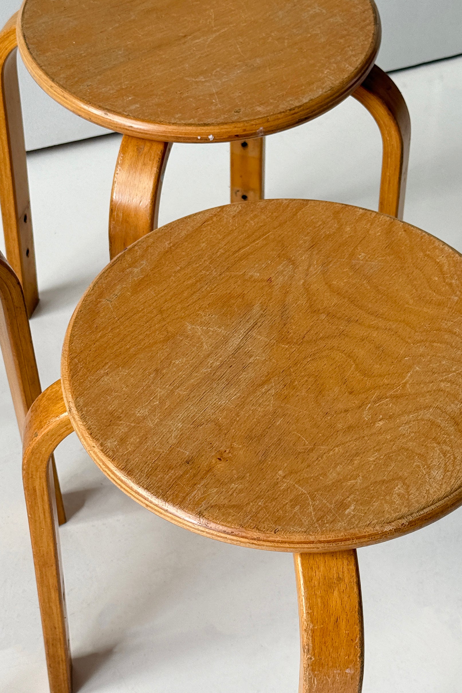 3 x Beech Stool