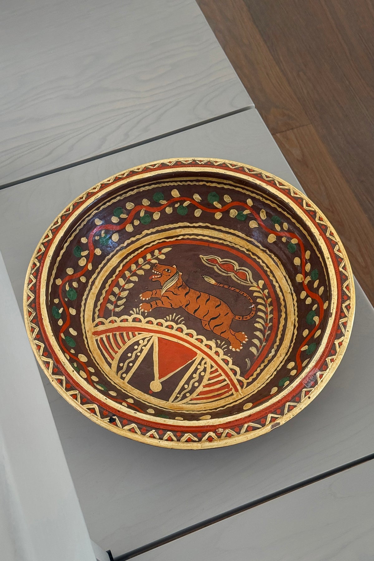 Terracotta Tiger Tray