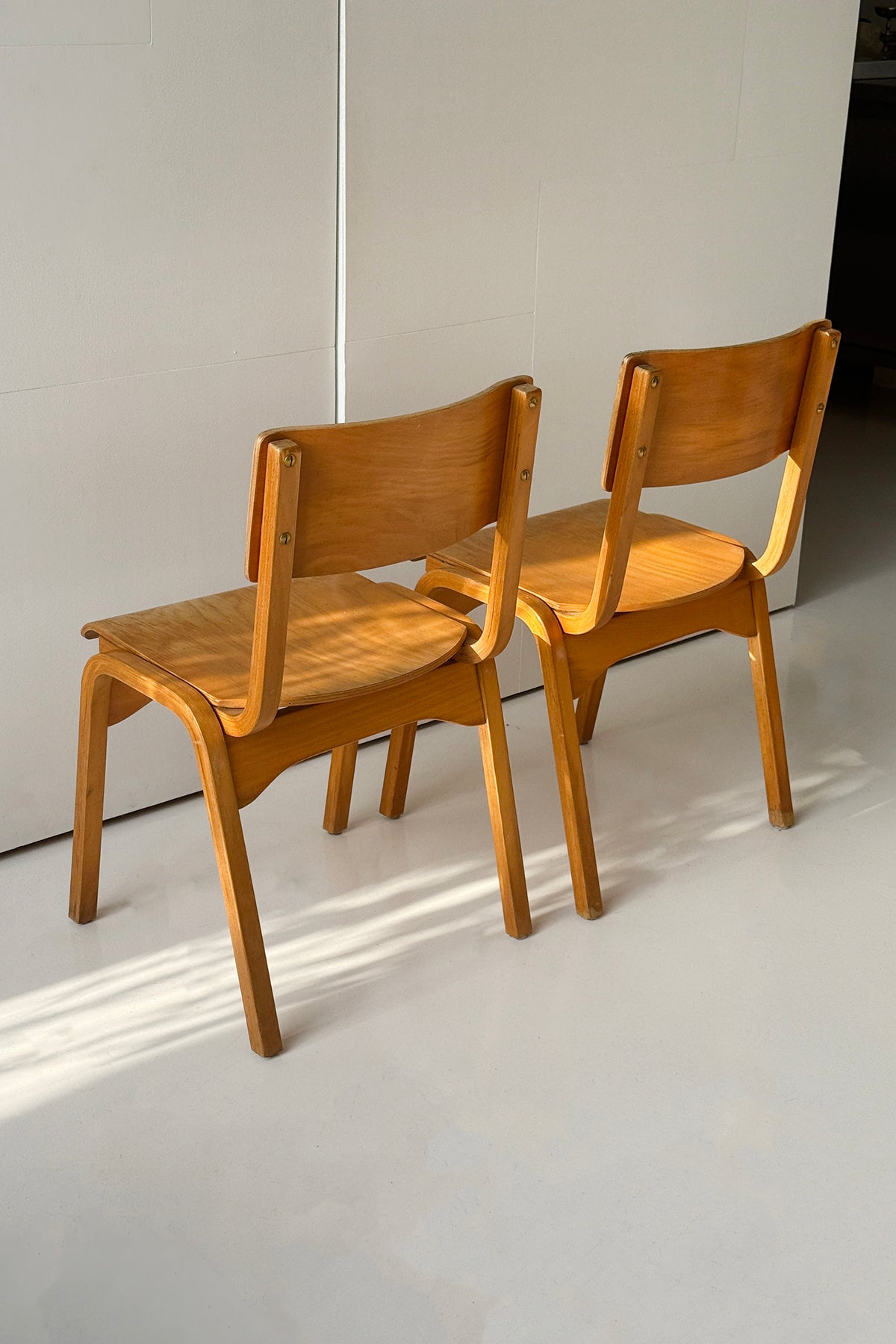 2 x Beech Chair