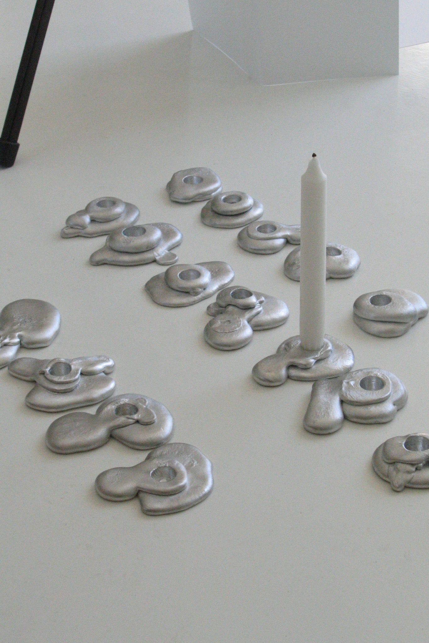 Aluminium candle holder large n2-Alfred Sahlén-[interior]-[design]-KIOSK48TH
