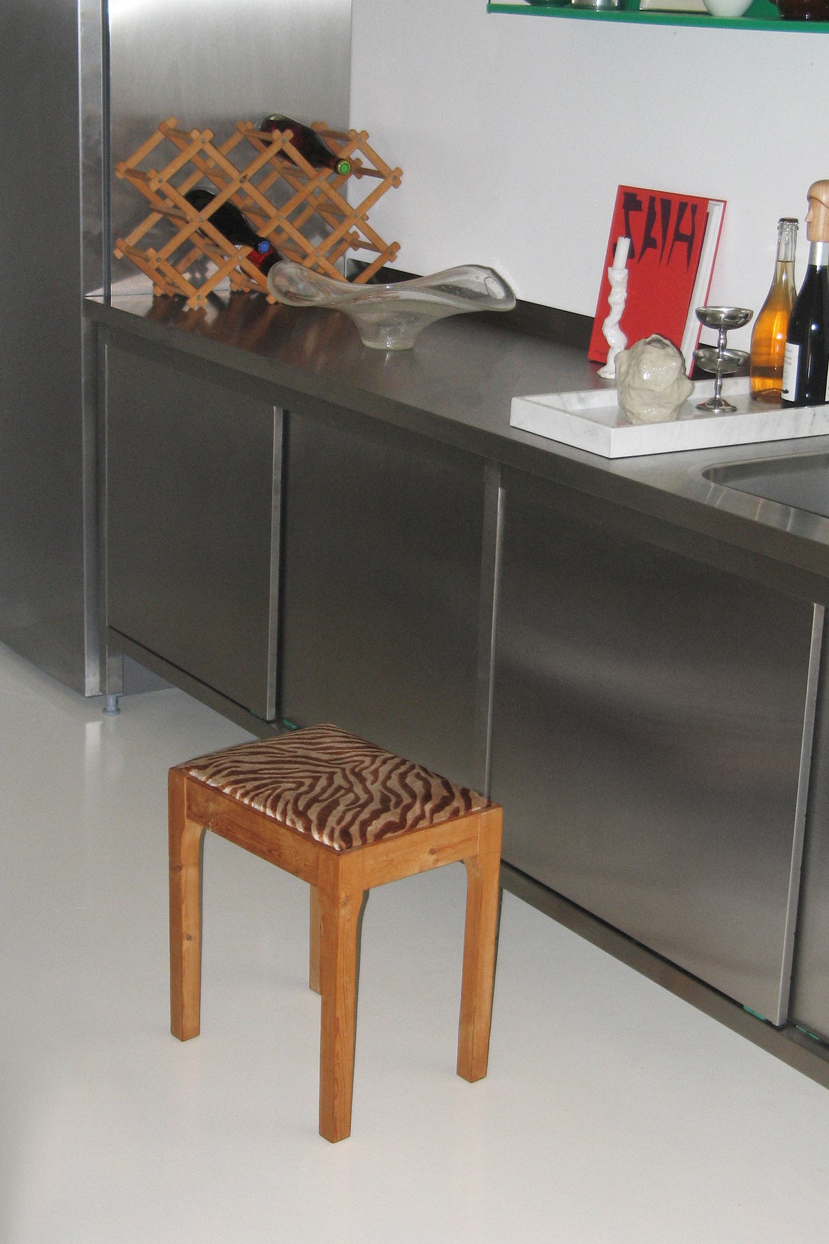 Animal Pine Stool