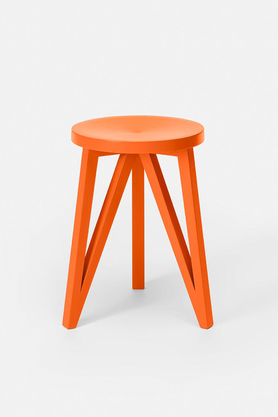 JL1 FABER Stool Orange-LOEHR-KIOSK48TH