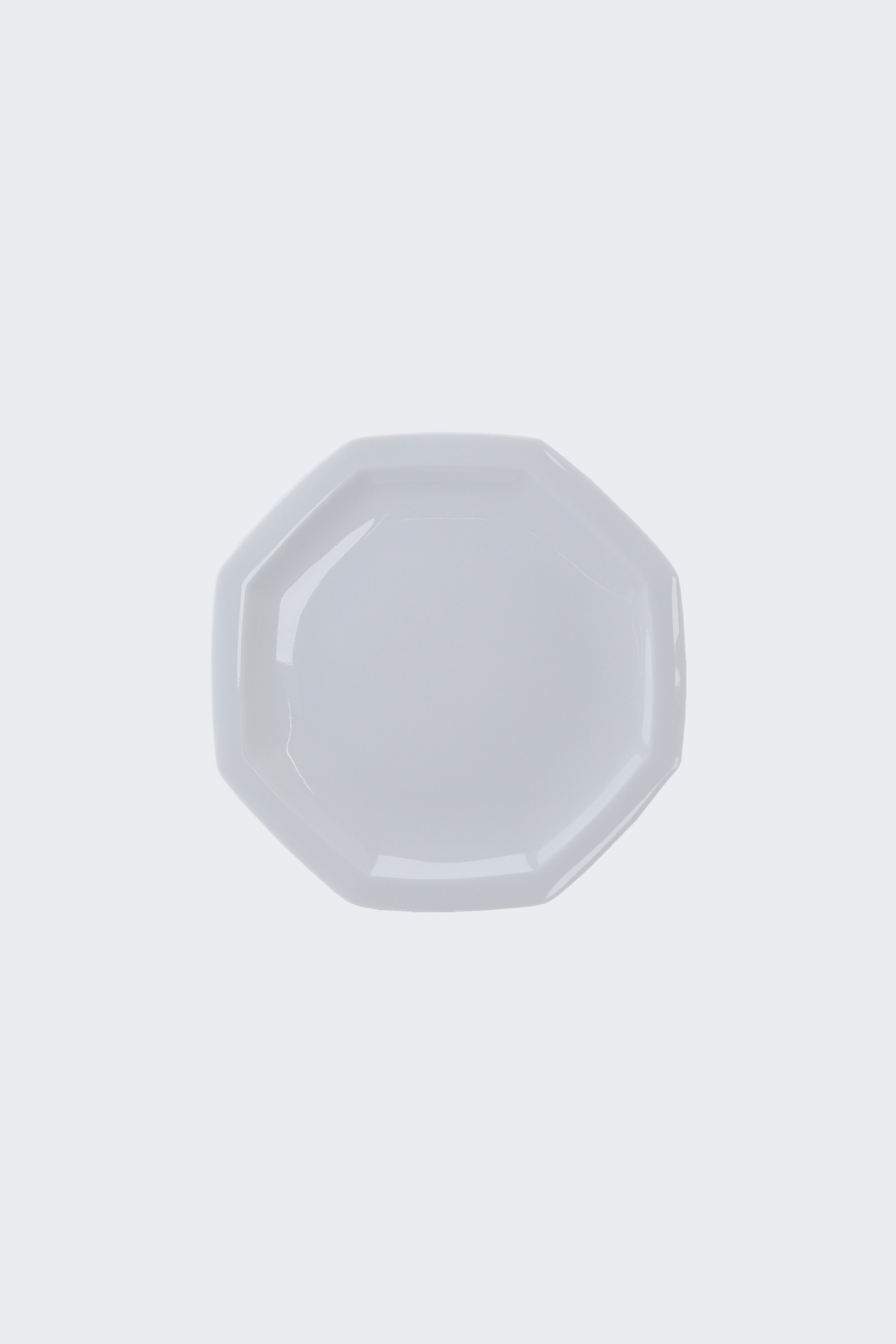 Octangle lunch plate white-Ogre-[interior]-[design]-KIOSK48TH
