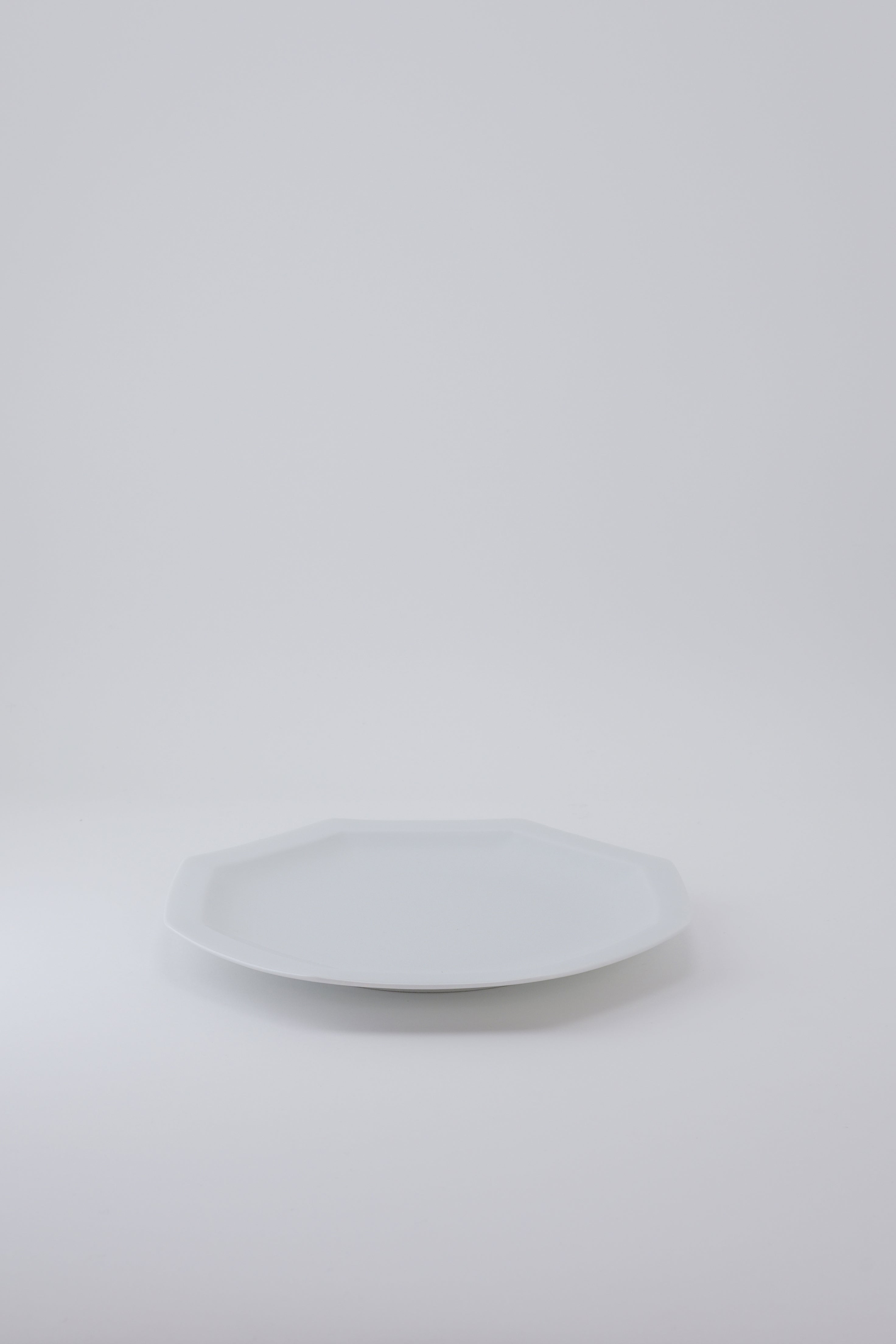 Octangle lunch plate white-Ogre-[interior]-[design]-KIOSK48TH
