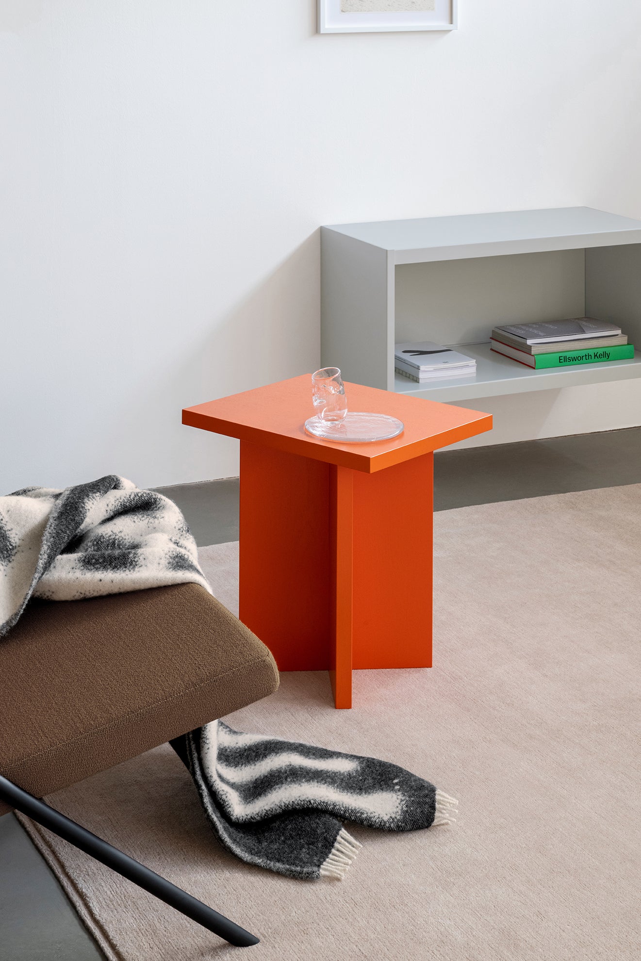 L6 CORINTH Side Table Orange-LOEHR-KIOSK48TH