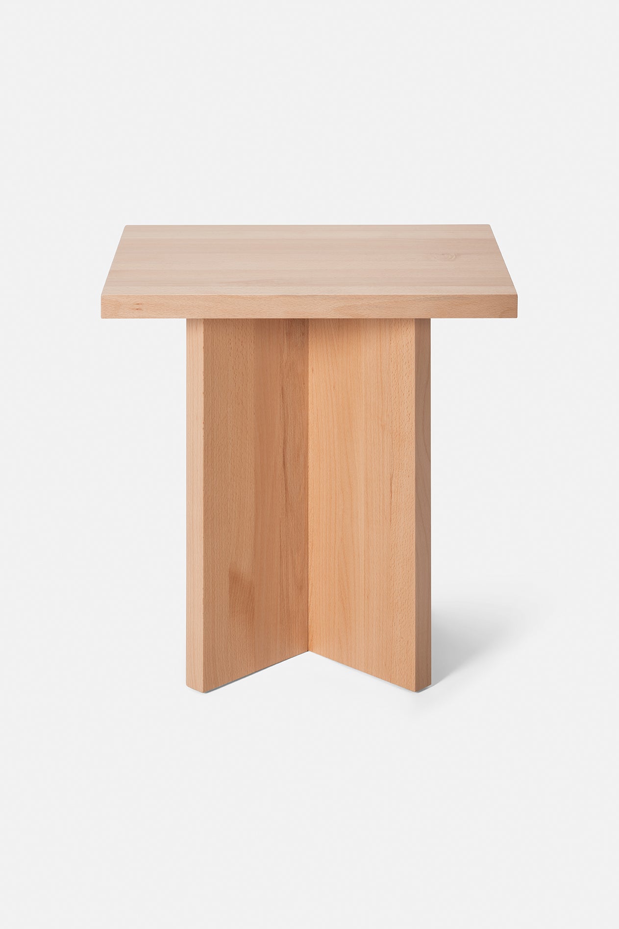 L6 CORINTH Side Table Natural Beech-LOEHR-KIOSK48TH