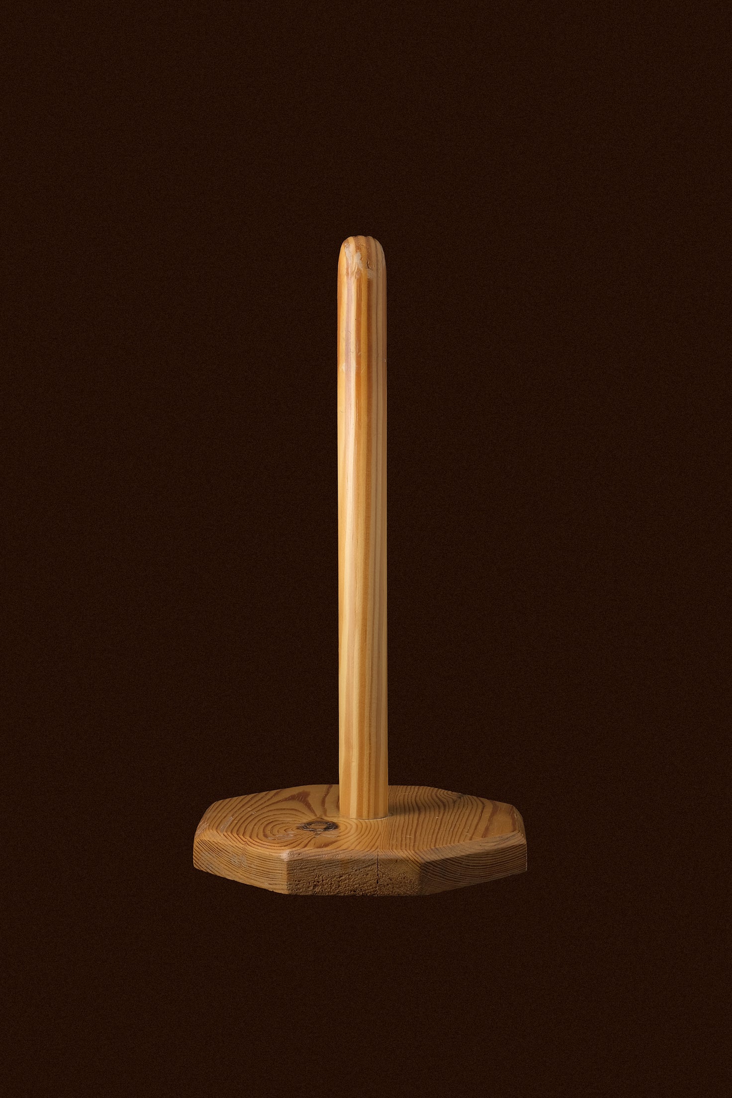 Pine Paper Towel Holder-Vintage-KIOSK48TH