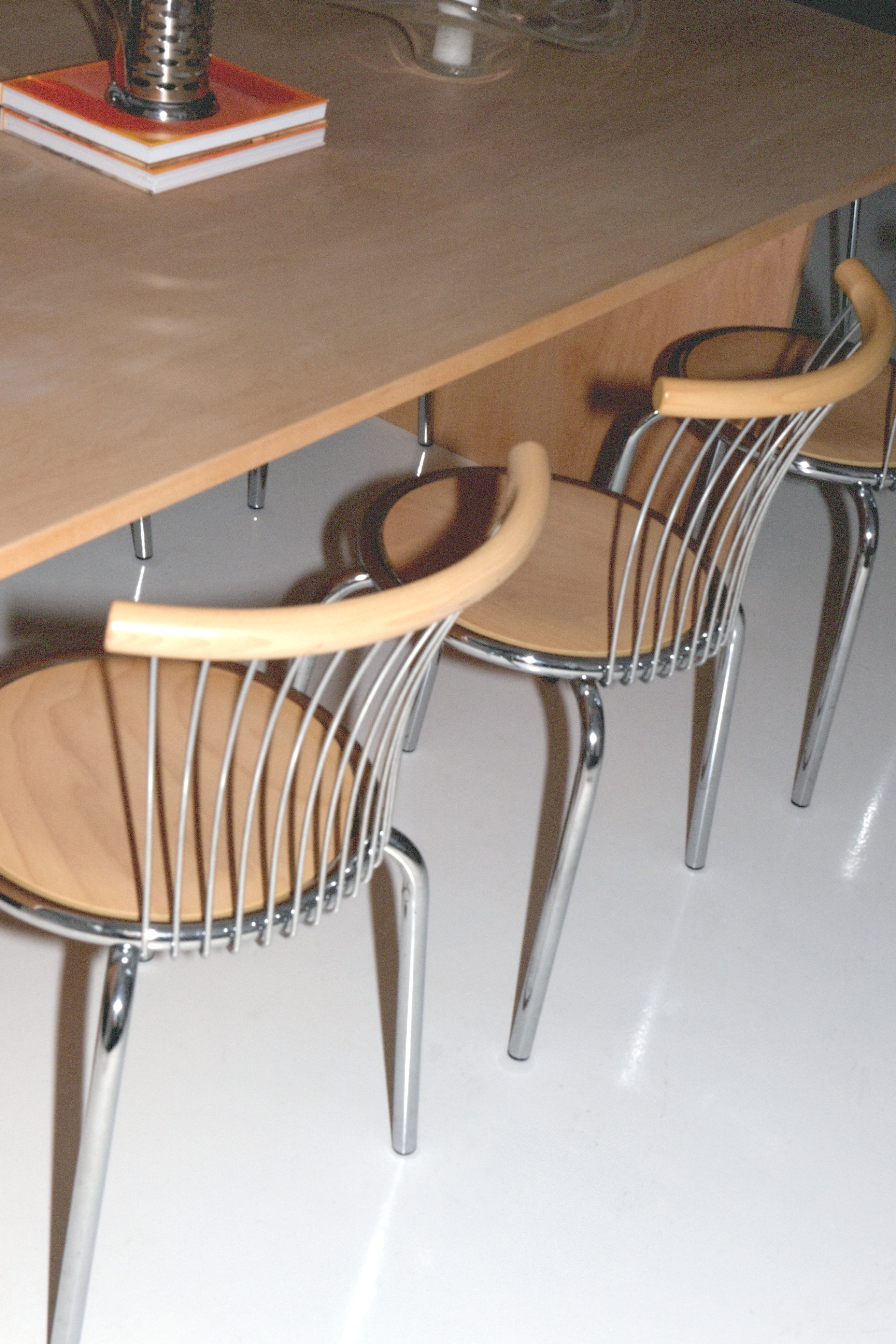 Set of 6 Chrome Chairs-Vintage-KIOSK48TH