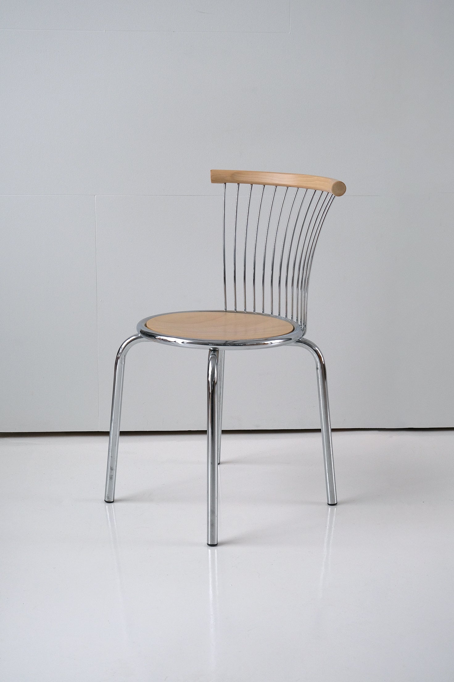 Set of 6 Chrome Chairs-Vintage-KIOSK48TH