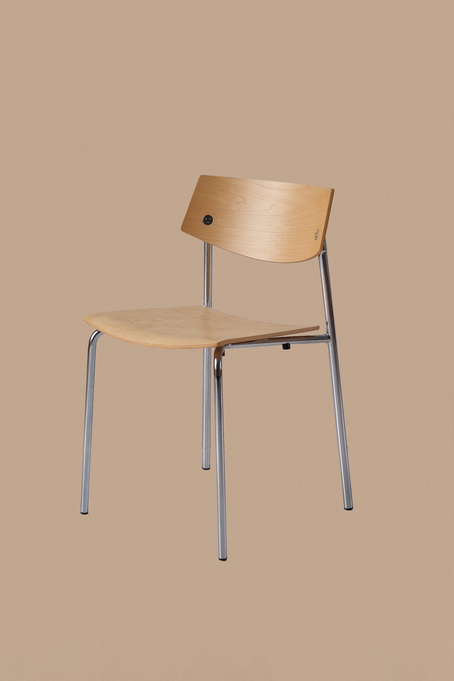 Sharp Chrome Chair-Vintage-KIOSK48TH