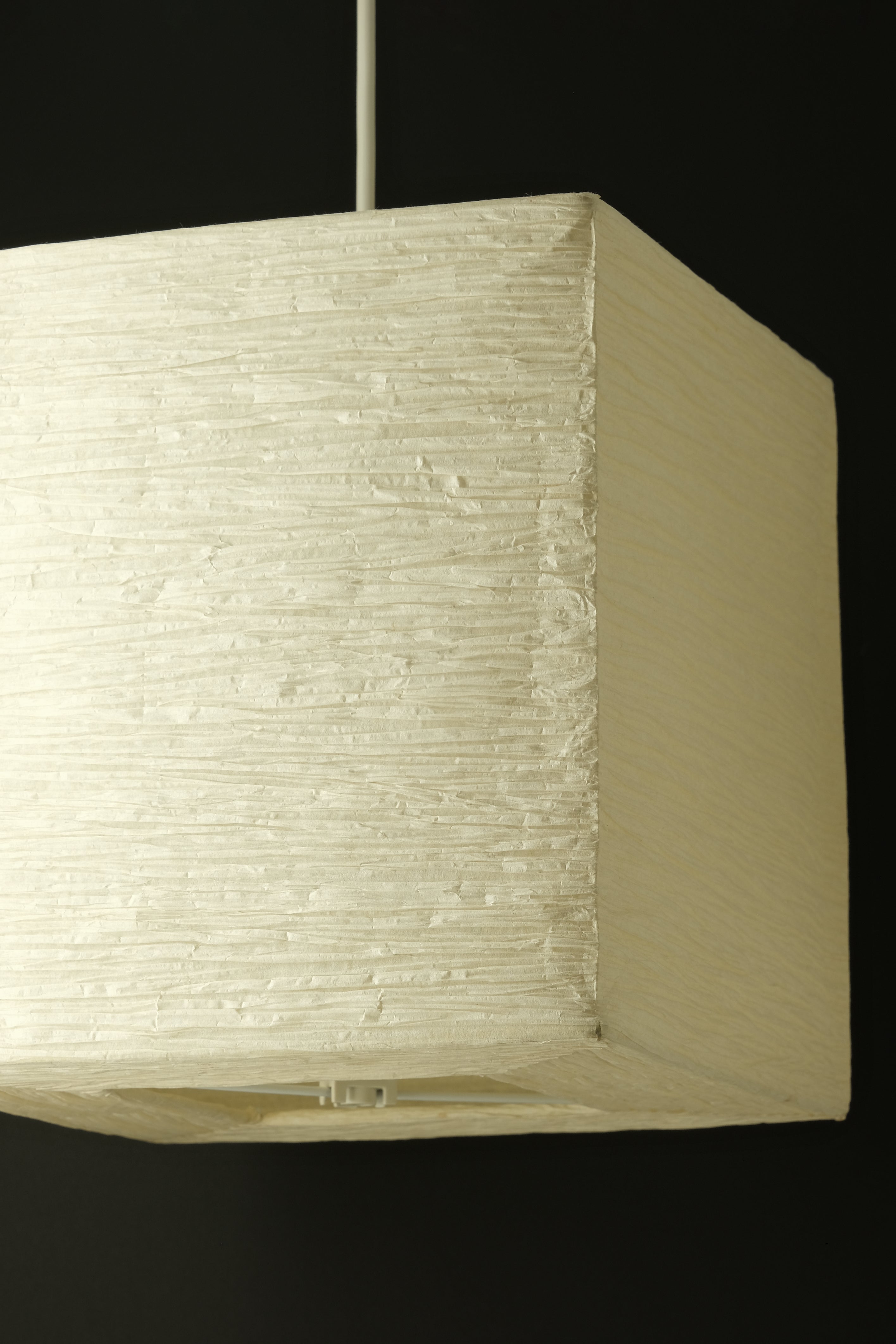 Square Paper Ceiling Lamp-Vintage-KIOSK48TH