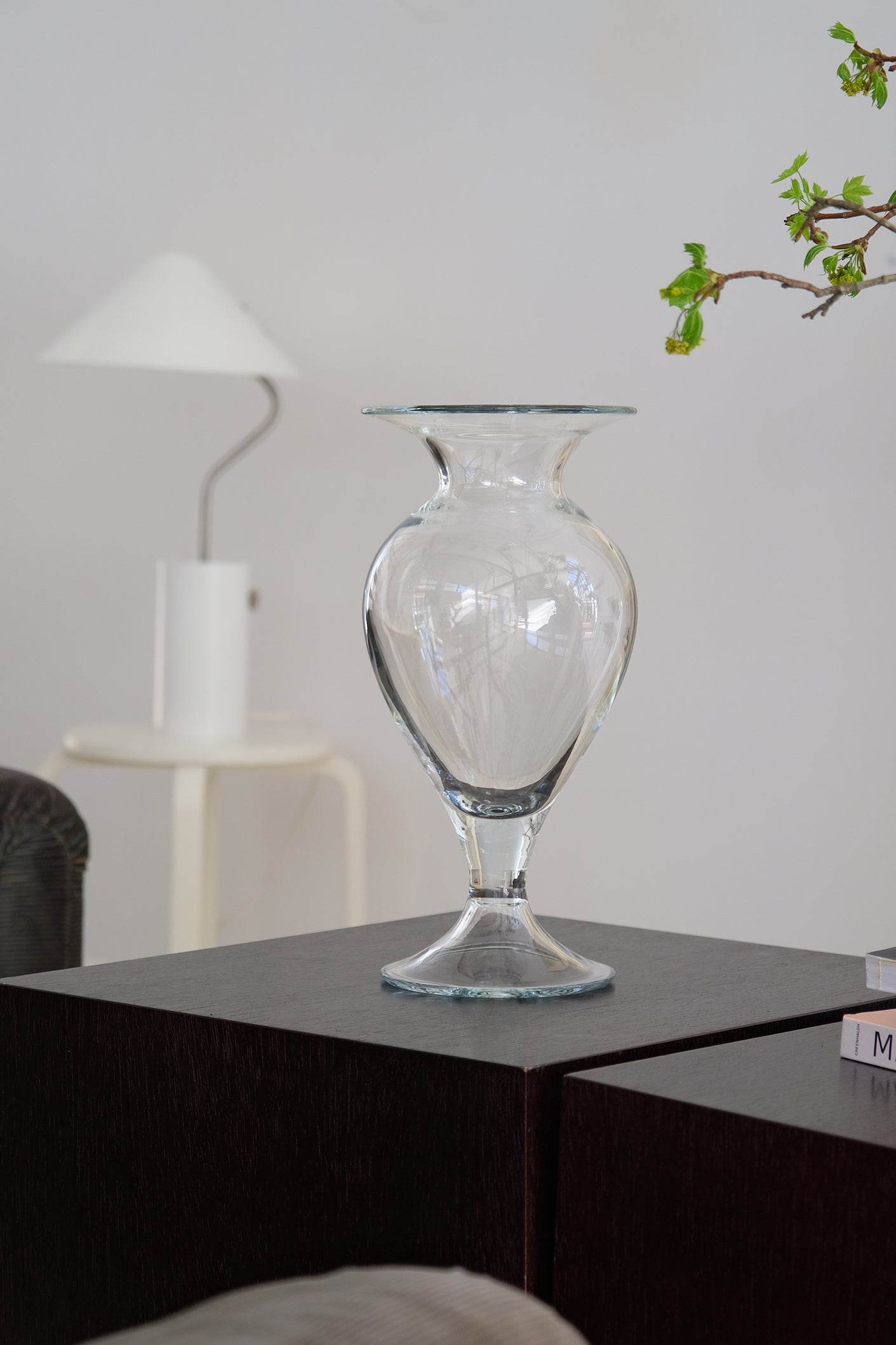 Tall Footed Vase-Vintage-KIOSK48TH