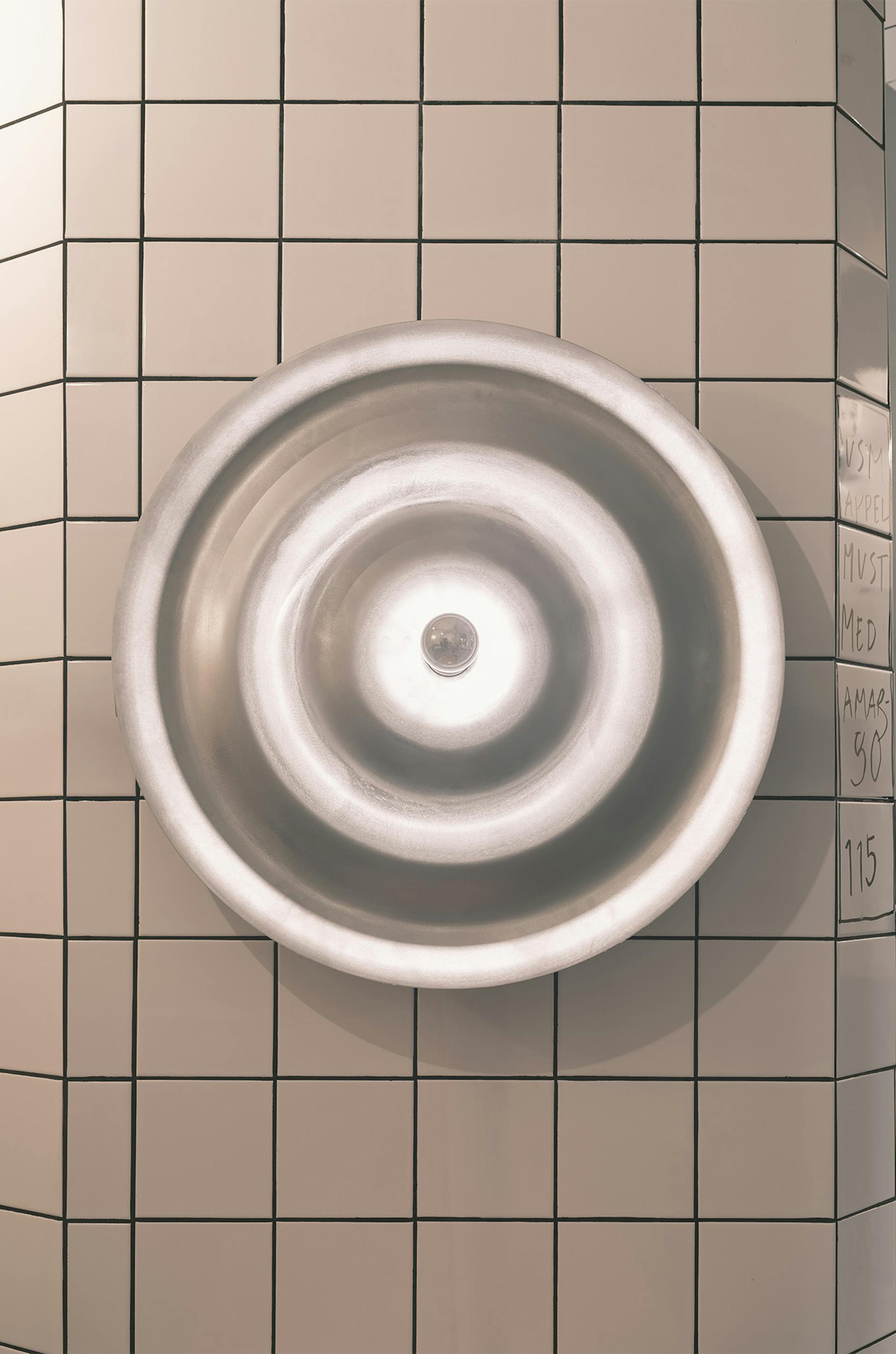 w171 Alma Ceiling Lamp Raw Aluminium