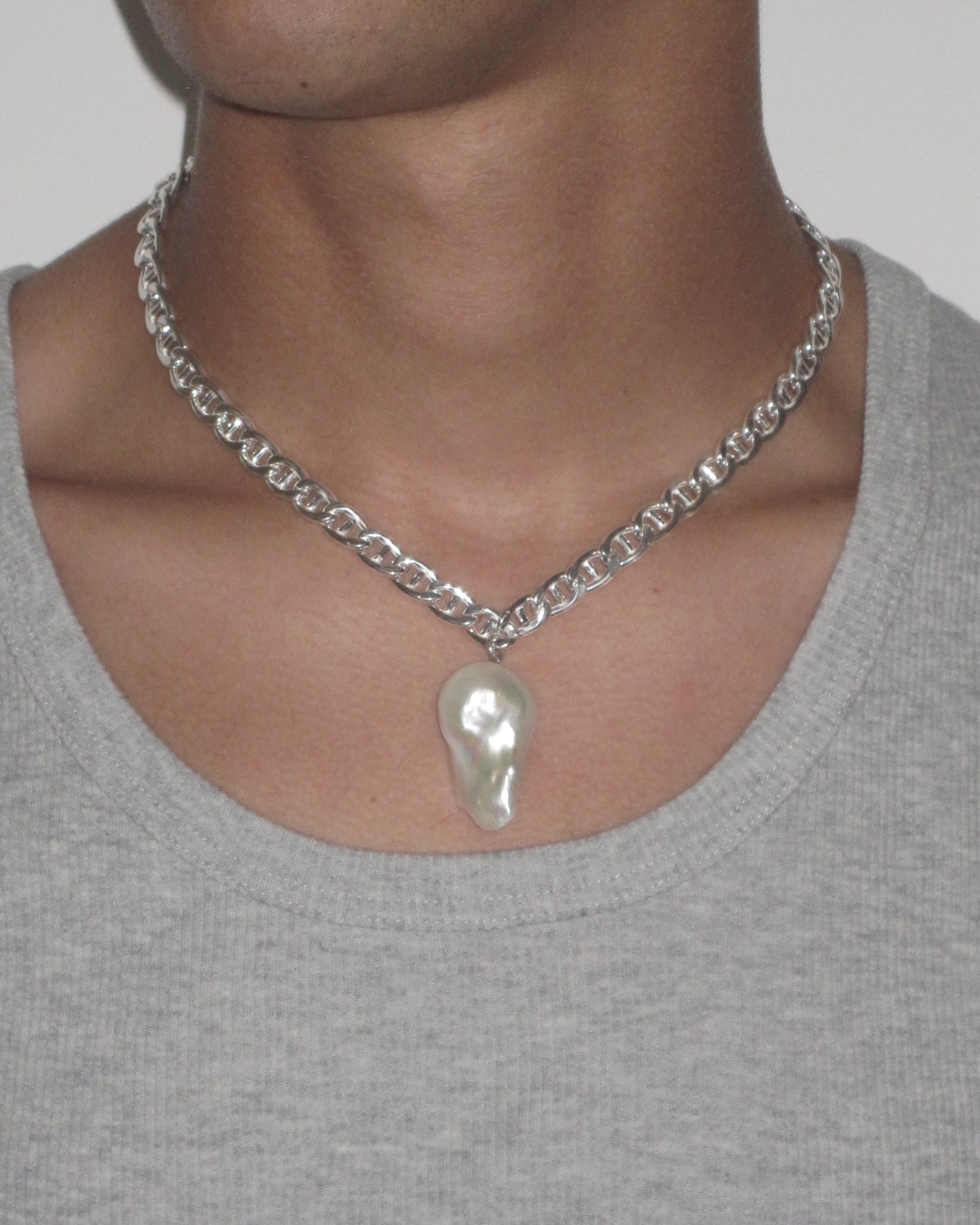 Baroque Pearl Necklace-Prawn-KIOSK48TH