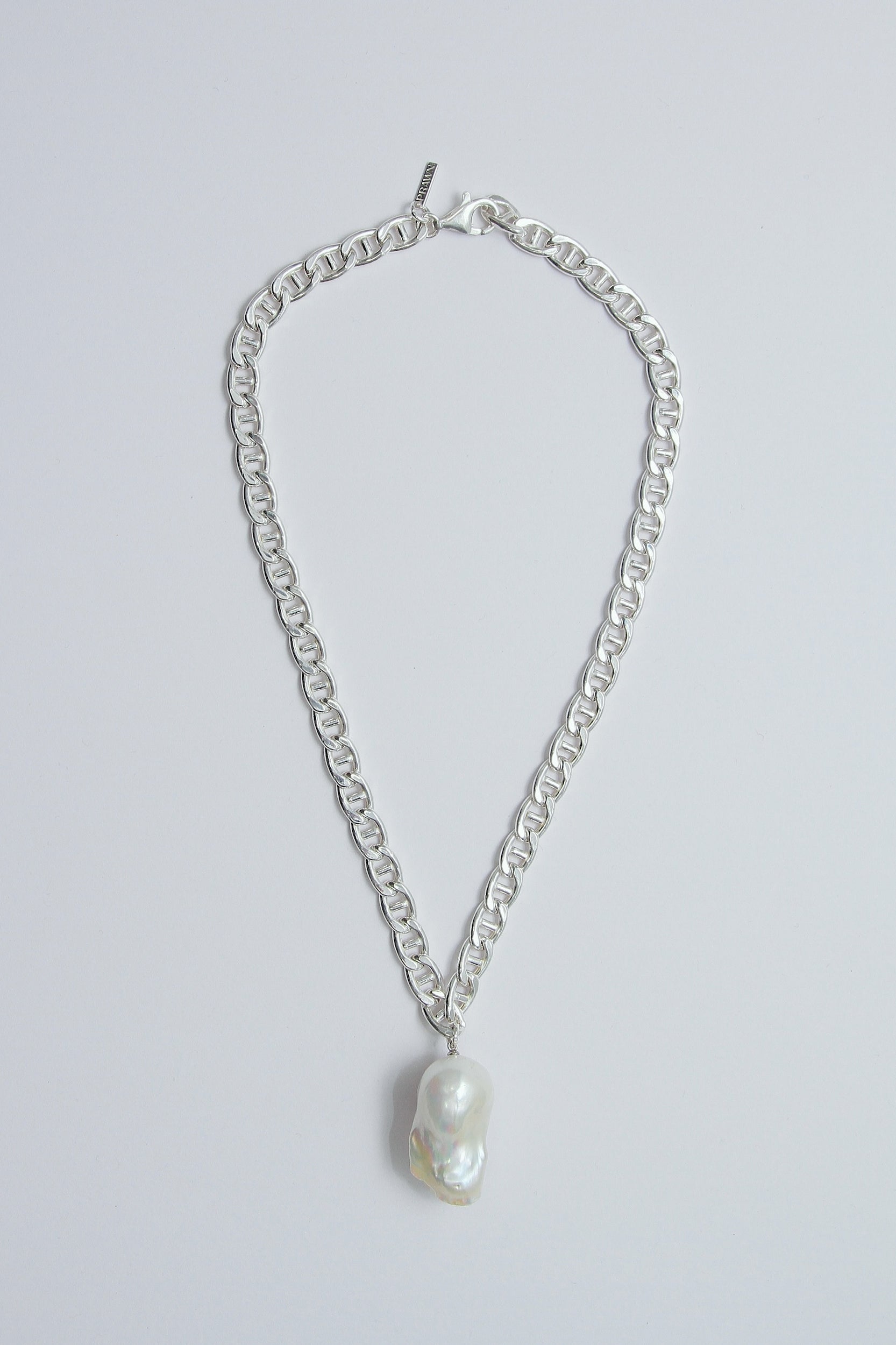 Baroque Pearl Necklace-Prawn-KIOSK48TH